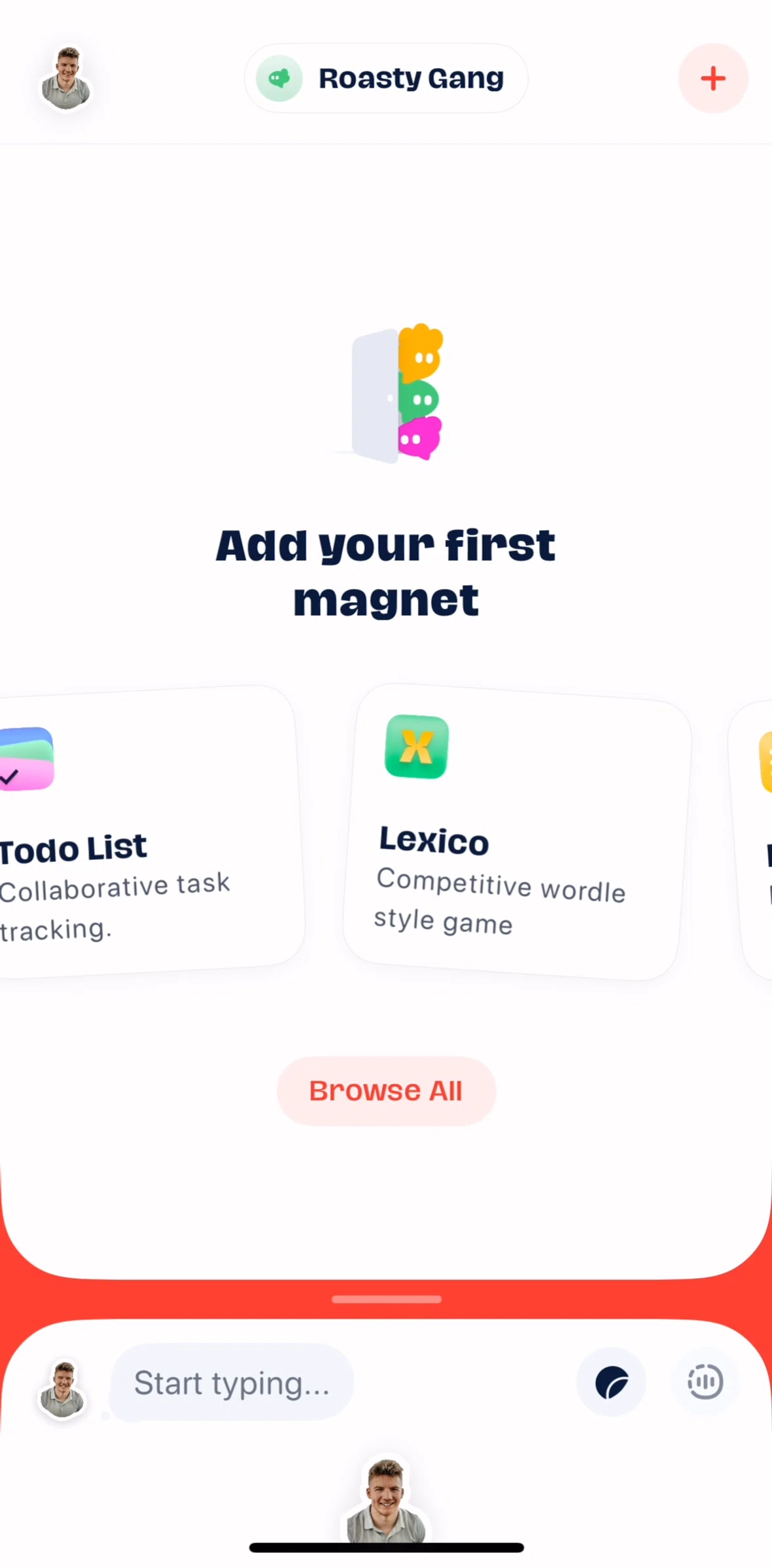 Abode Screen screen in the Add magnet flow