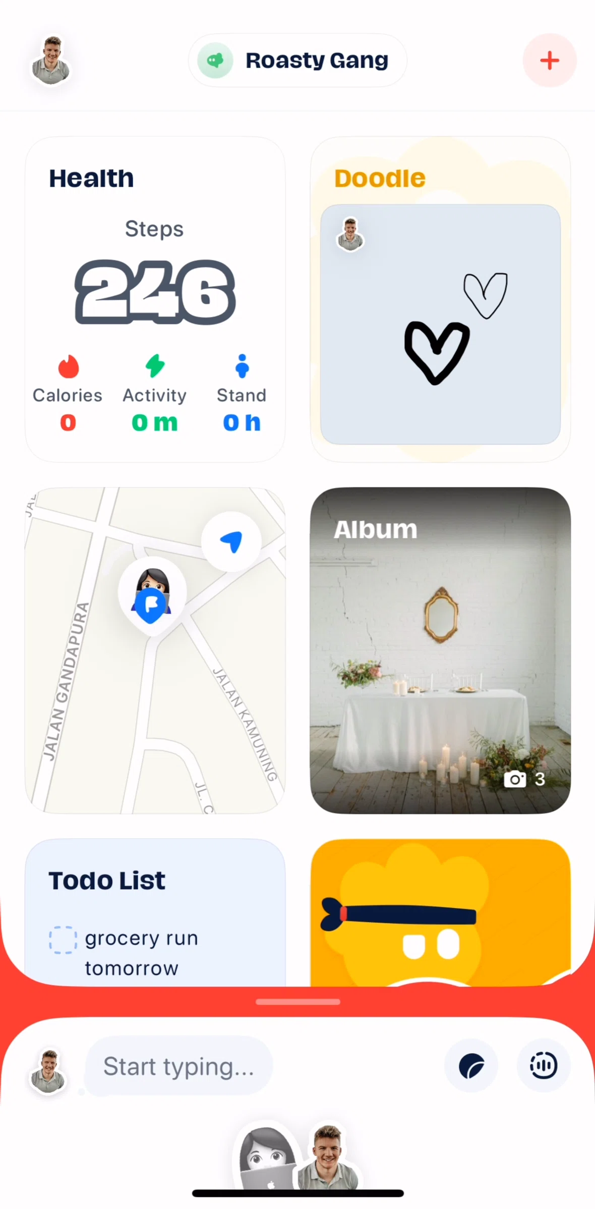 Abode Screen screen in the Profile flow