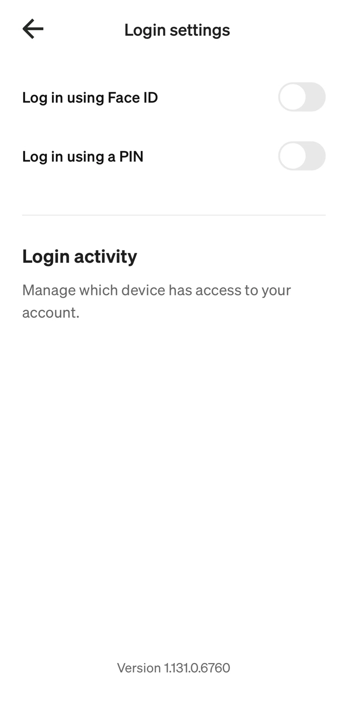 Afterpay Screen screen in the Setting up PIN code flow