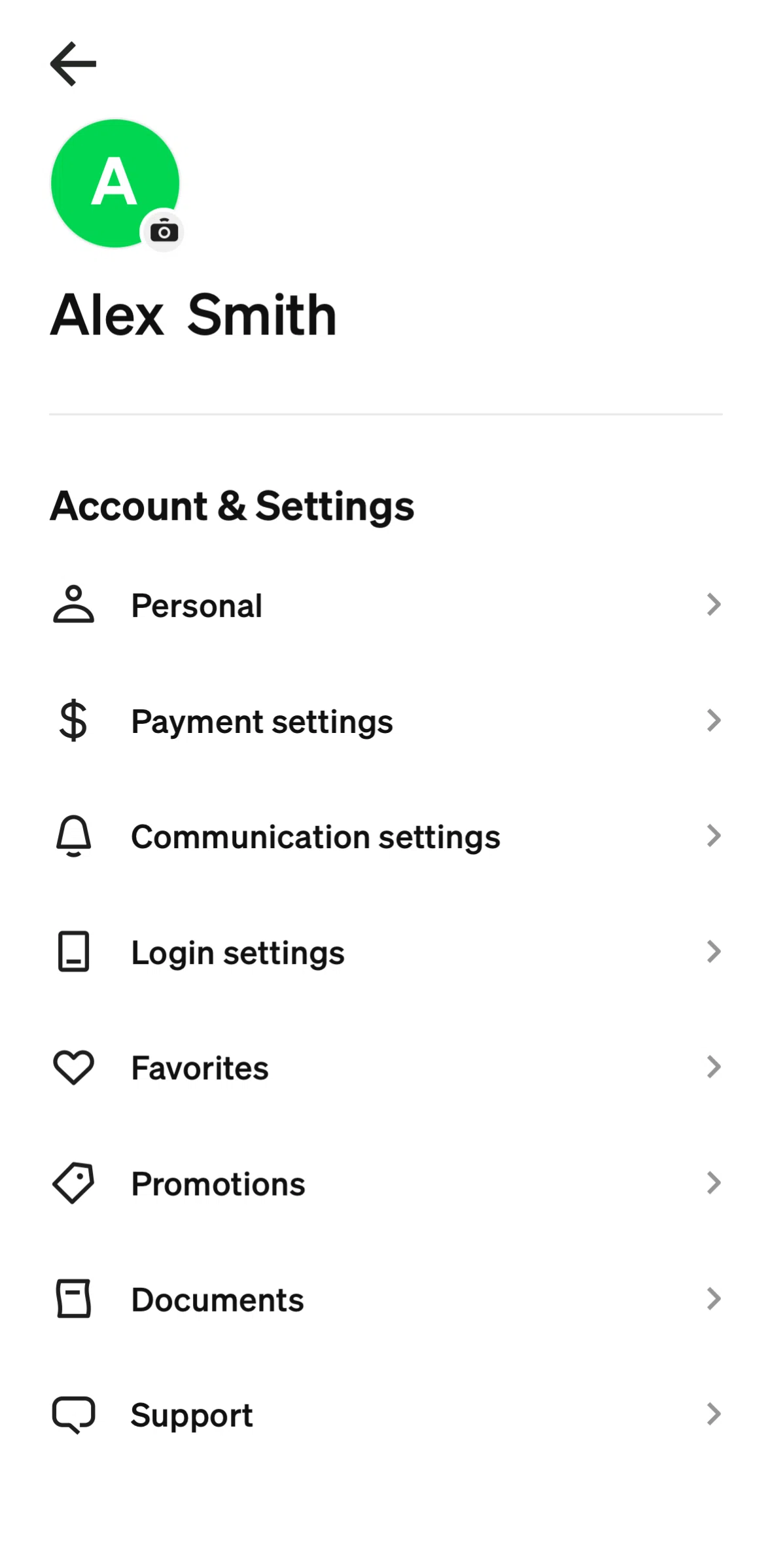 Afterpay Screen screen in the Uploading a profile picture flow