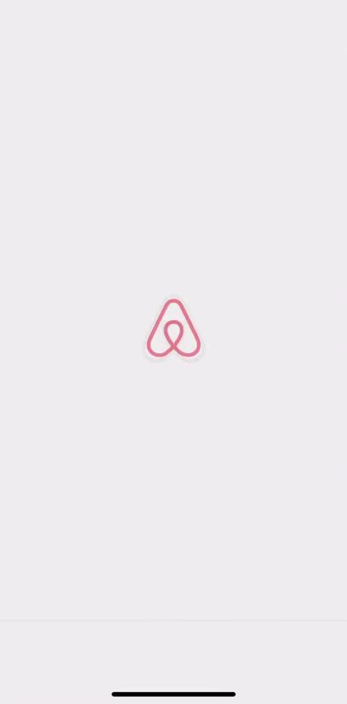 Airbnb Splash screen screen in the Onboarding flow