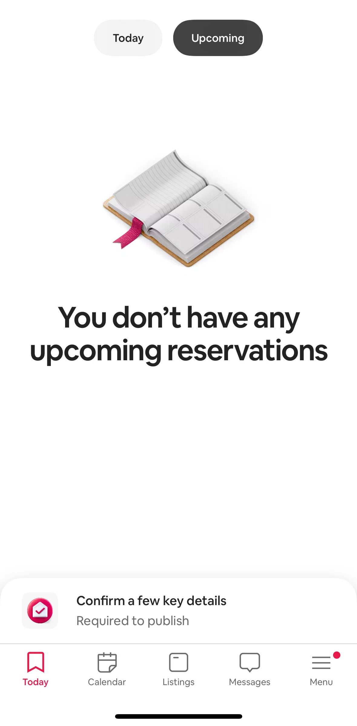 Airbnb Screen screen in the Verifying listing location flow