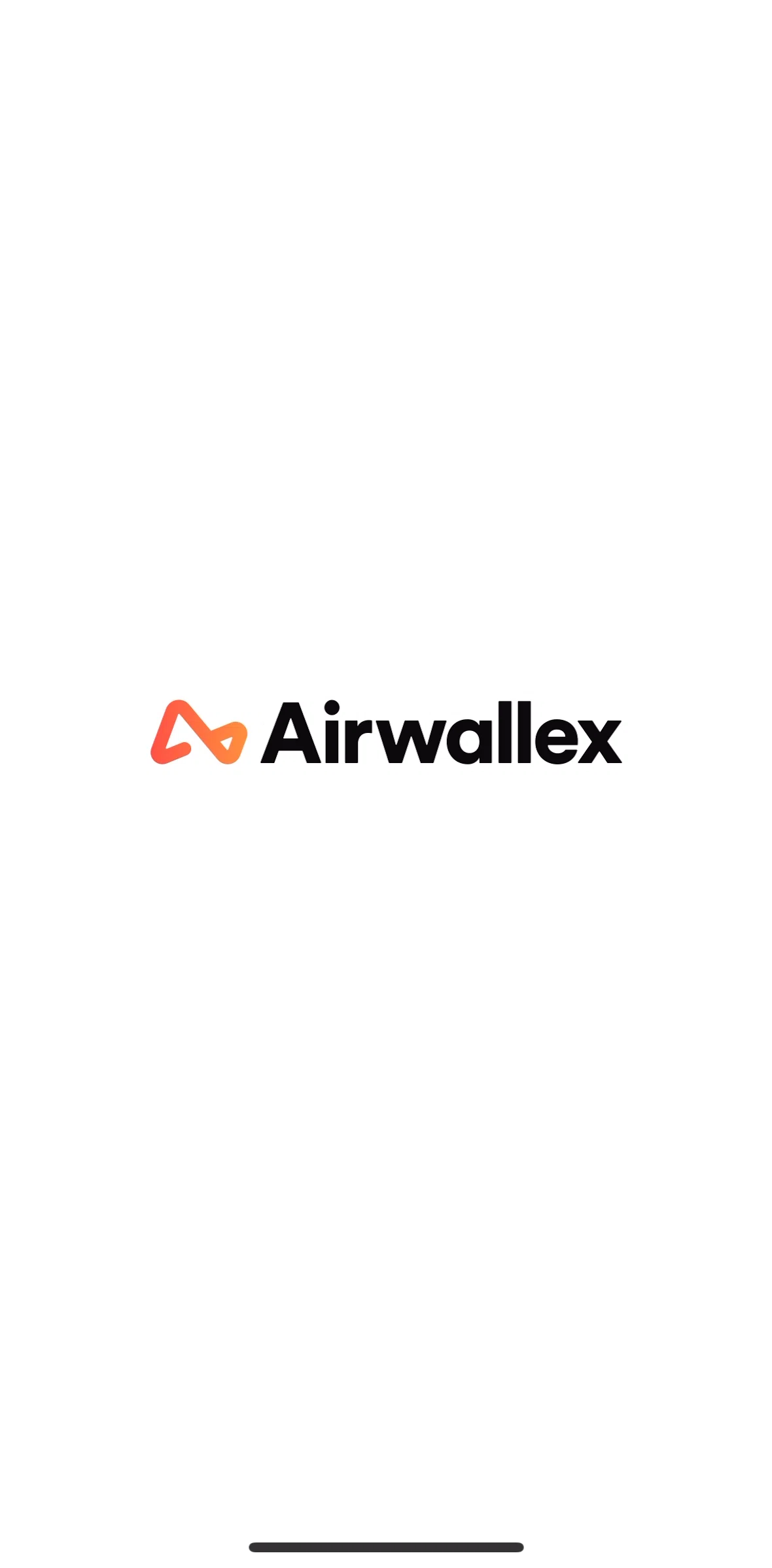 Airwallex Screen screen in the Onboarding flow