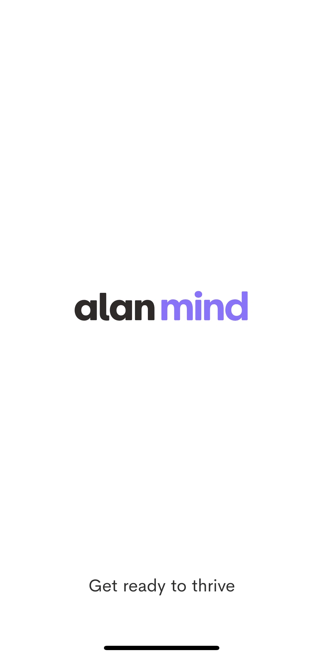 Alan Mind Screen screen in the Onboarding flow