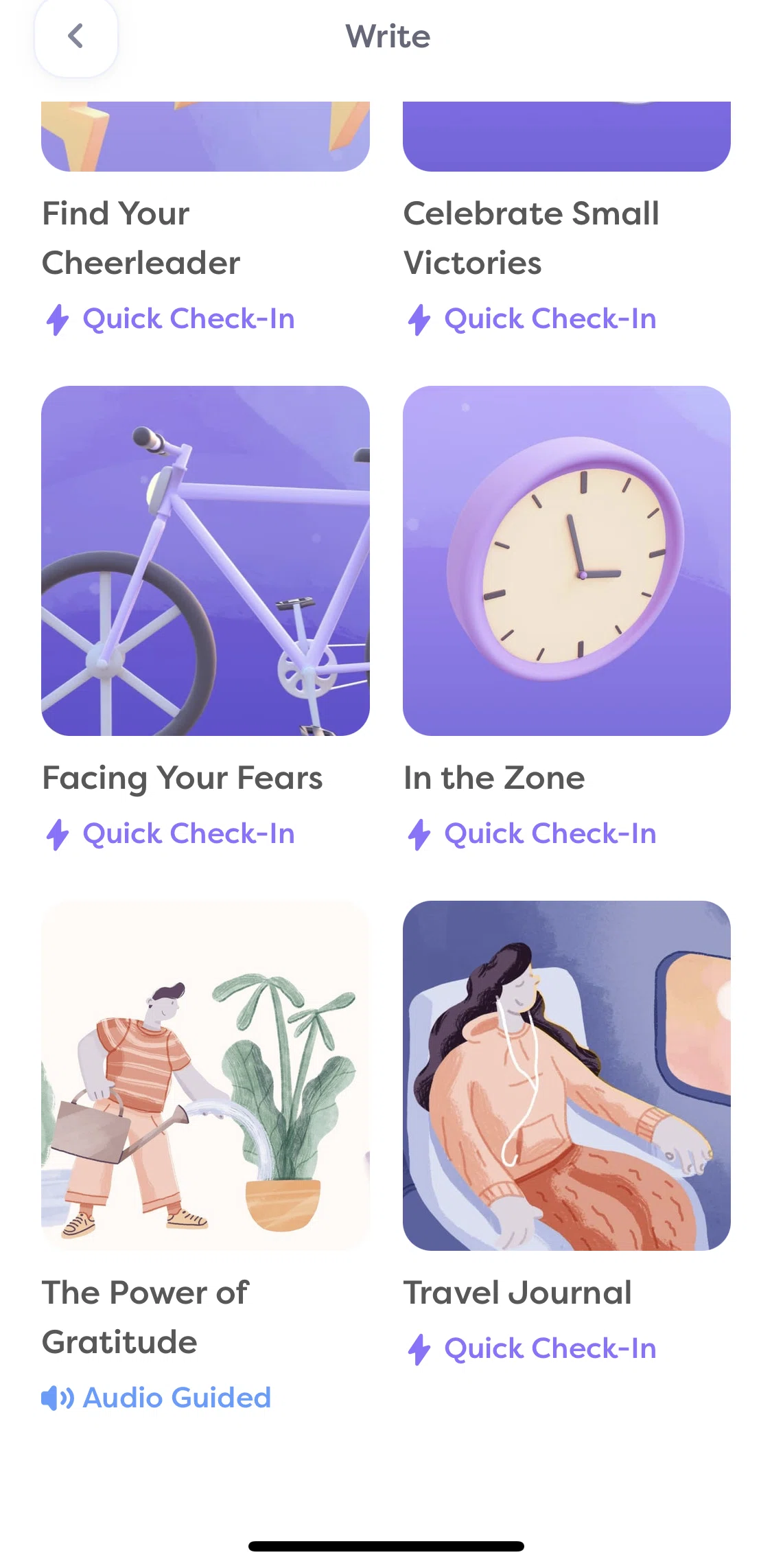 Alan Mind Screen screen in the Starting an audio guide flow