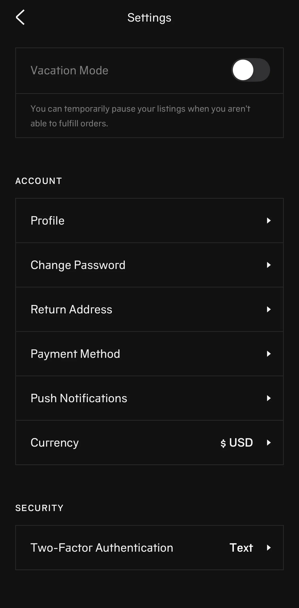 alias Screen screen in the Changing currency flow
