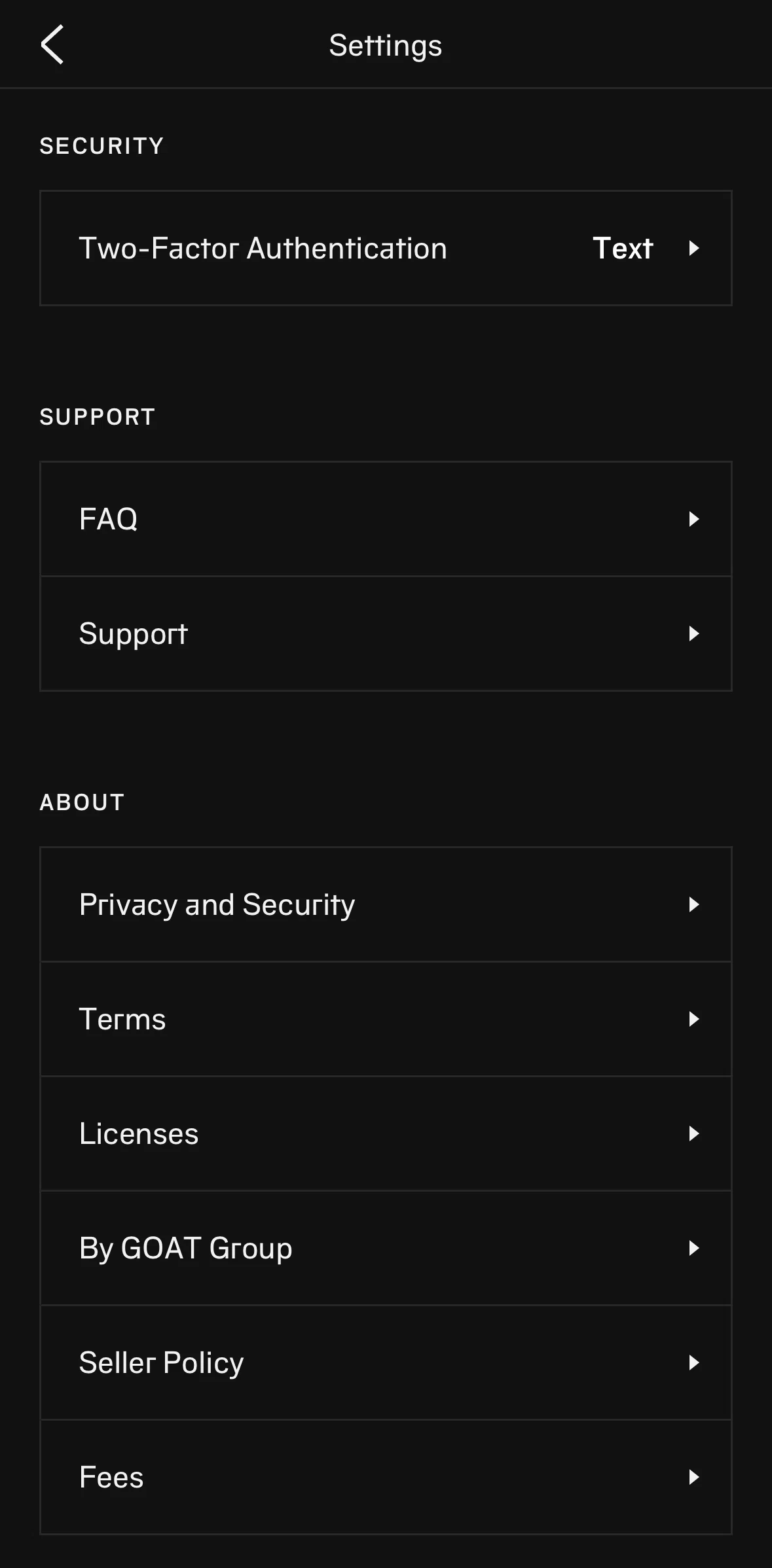 alias Screen screen in the Deleting account flow