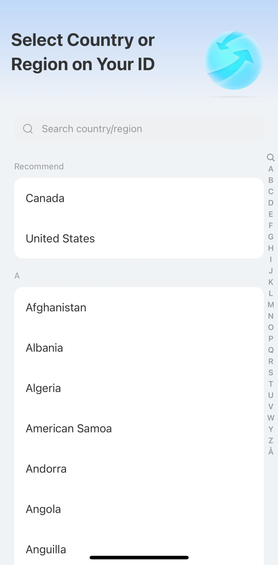 Alipay Screen screen in the Verifying account flow