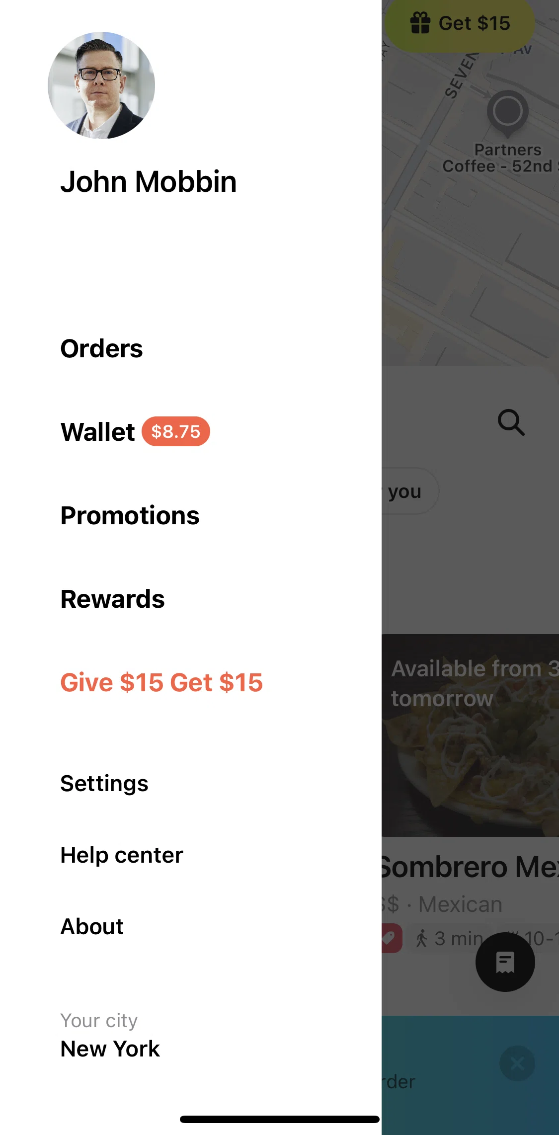 Allset Screen screen in the Orders flow