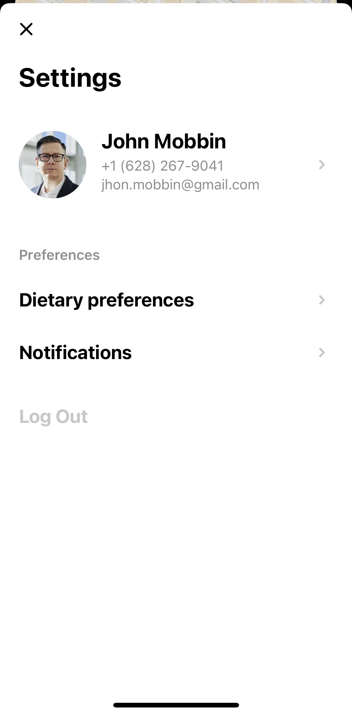 Allset Screen screen in the Setting dietary preferences flow