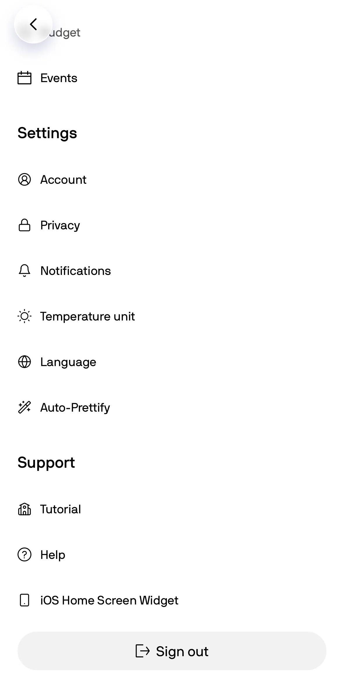 Alta Screen screen in the Tutorial flow
