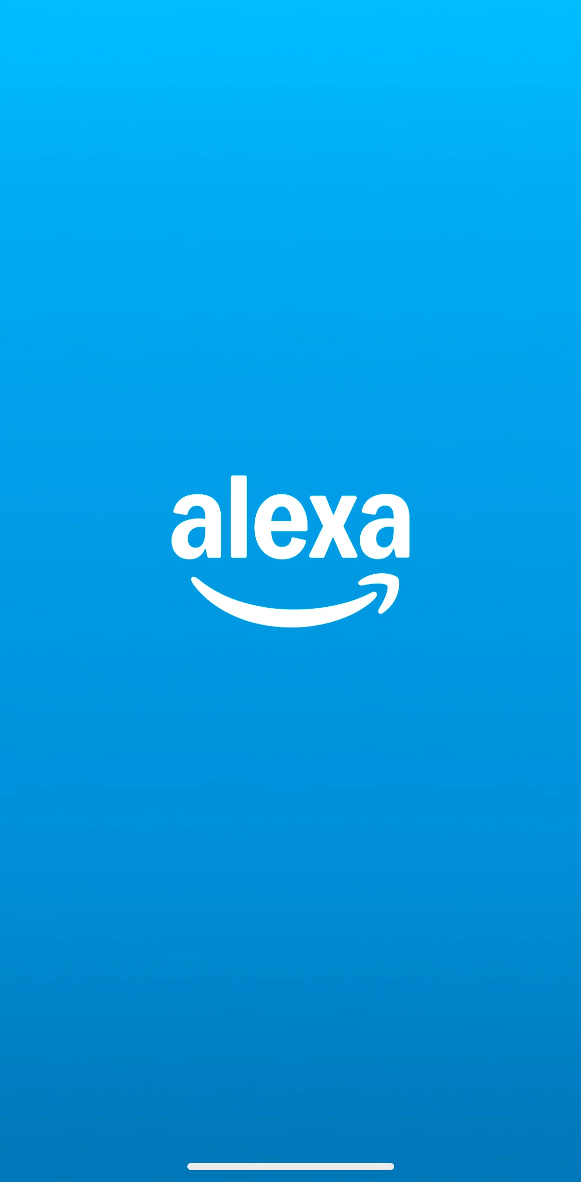 Amazon Alexa Screen screen in the Onboarding flow