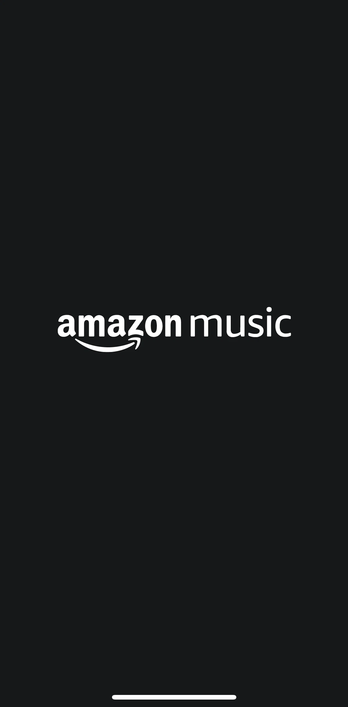 Amazon Music Screen screen in the Onboarding flow