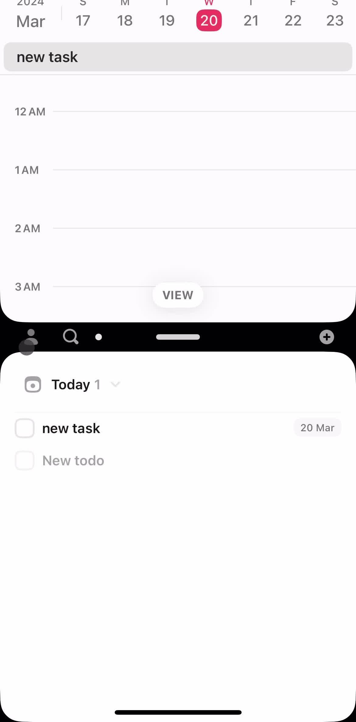 Amie Home screen in the Deleting Your Account flow