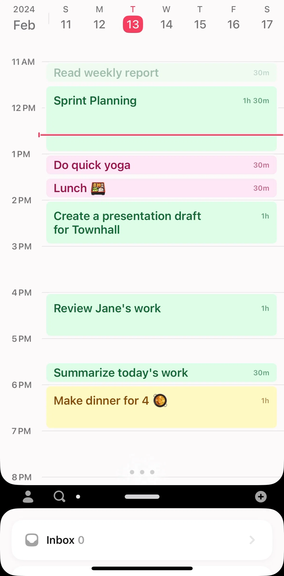 Amie Screen screen in the Todos flow