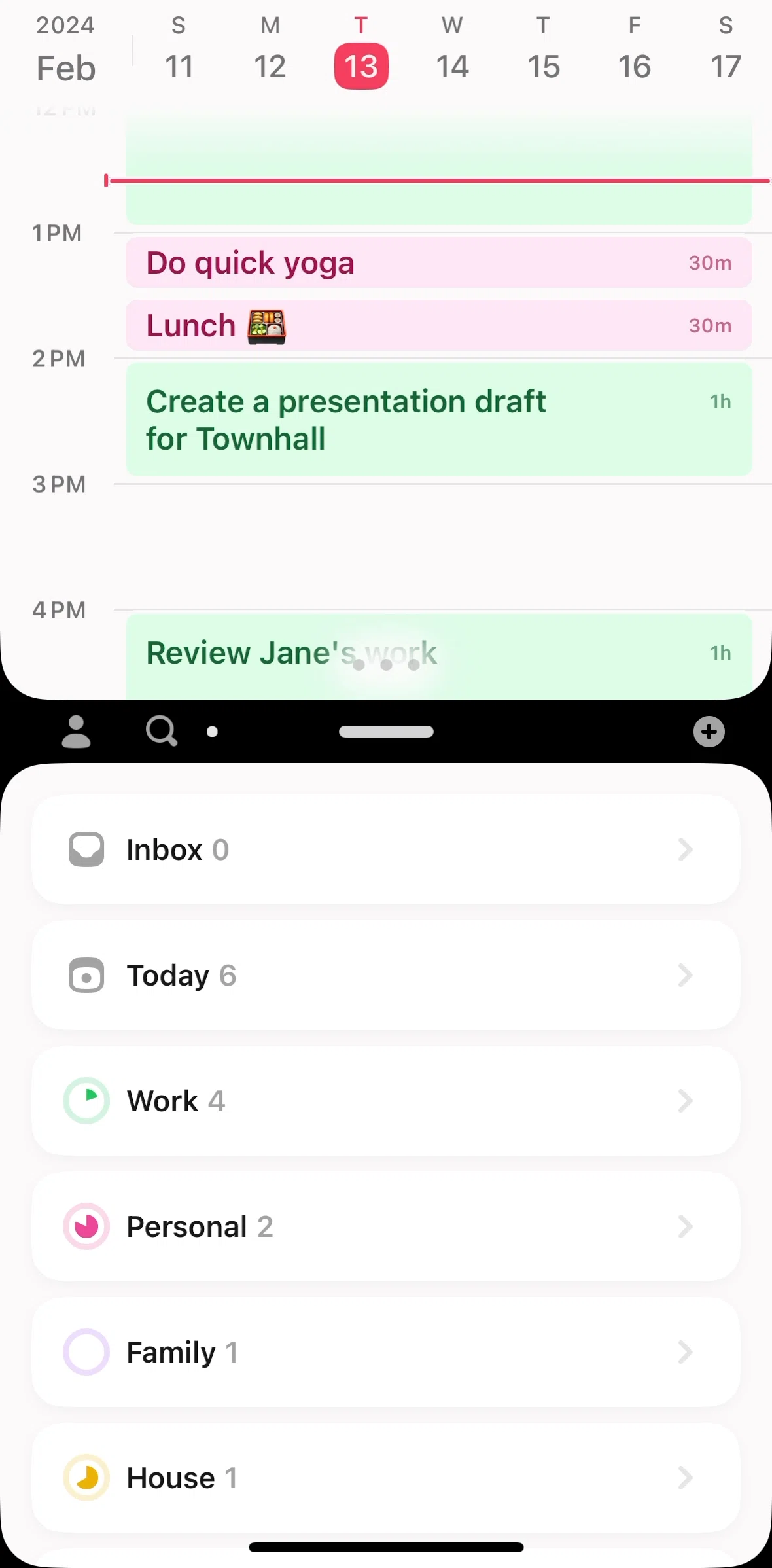 Amie Screen screen in the Widgets flow