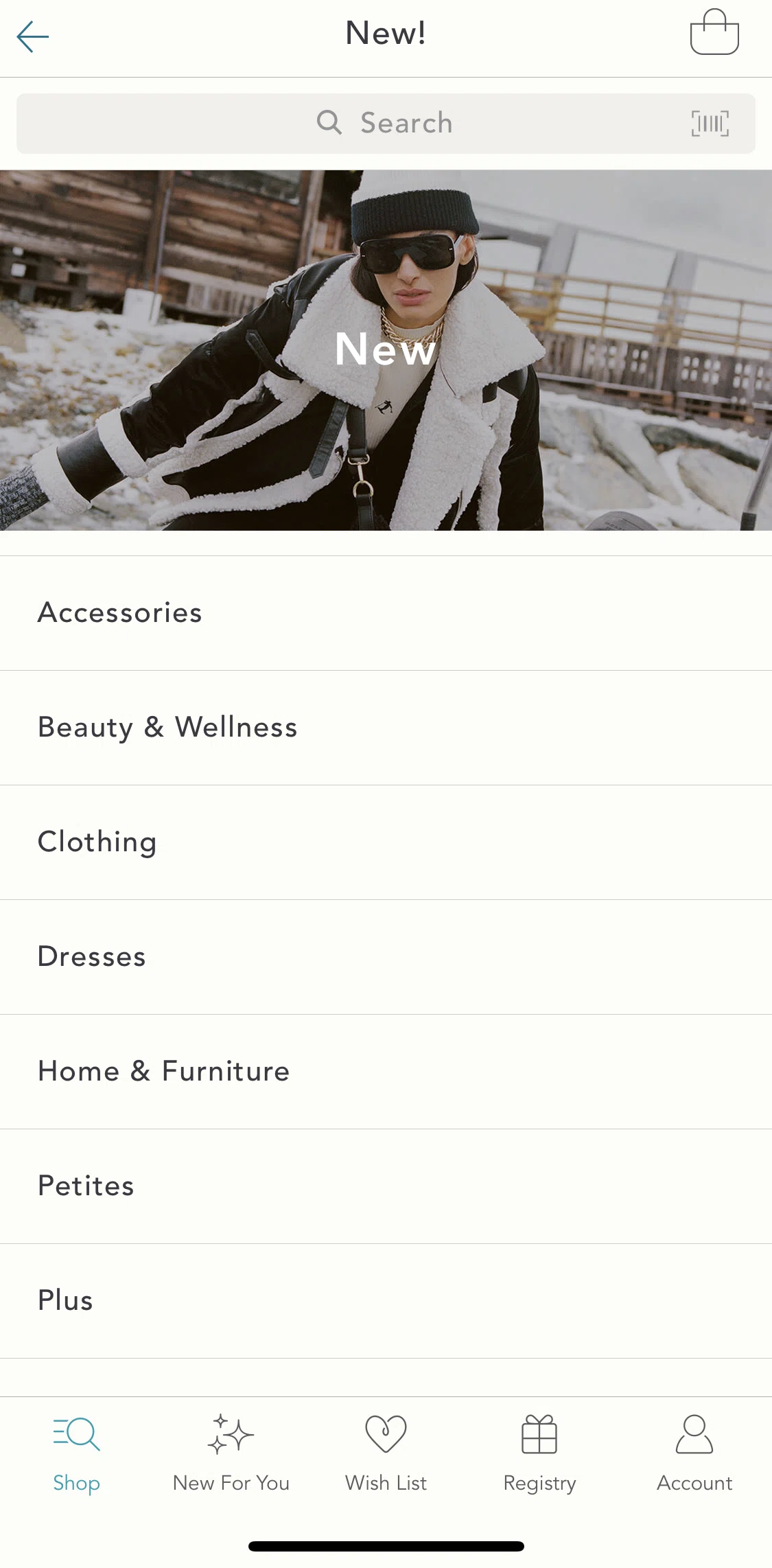 Anthropologie Screen screen in the View home and furniture collection flow