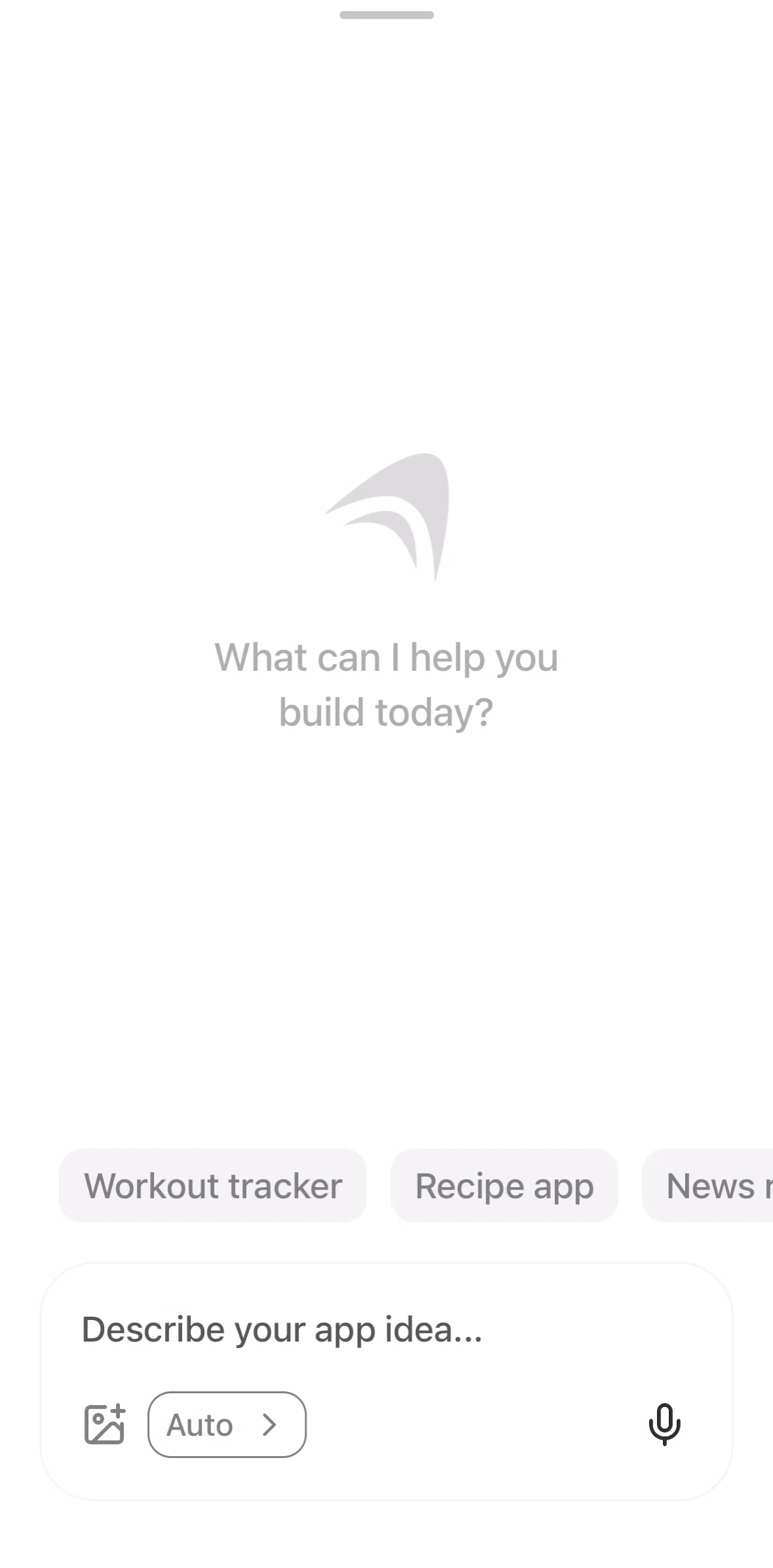 Anything Screen screen in the Asking Anything flow