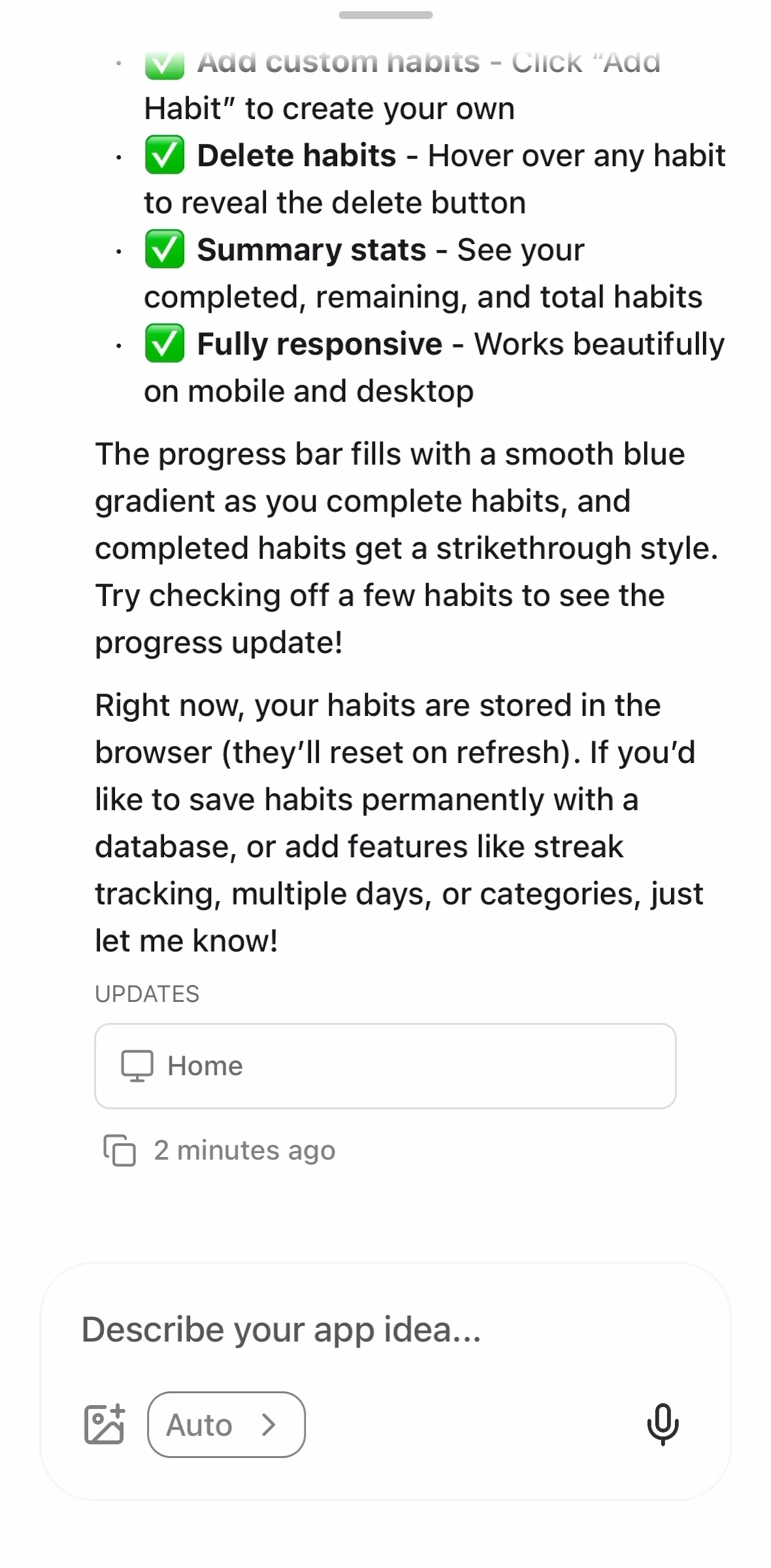 Anything Screen screen in the Copying a message flow
