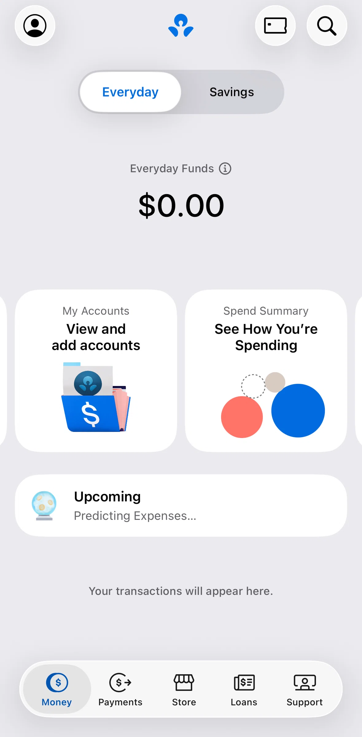 ANZ Plus Screen screen in the Account flow