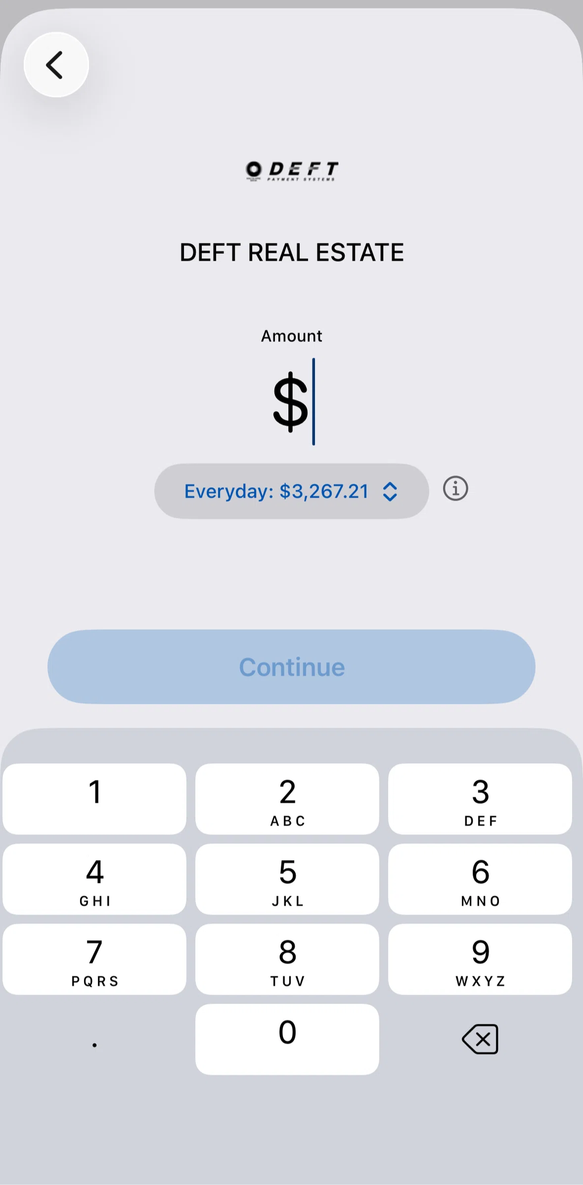 ANZ Plus Screen screen in the Select payment source flow