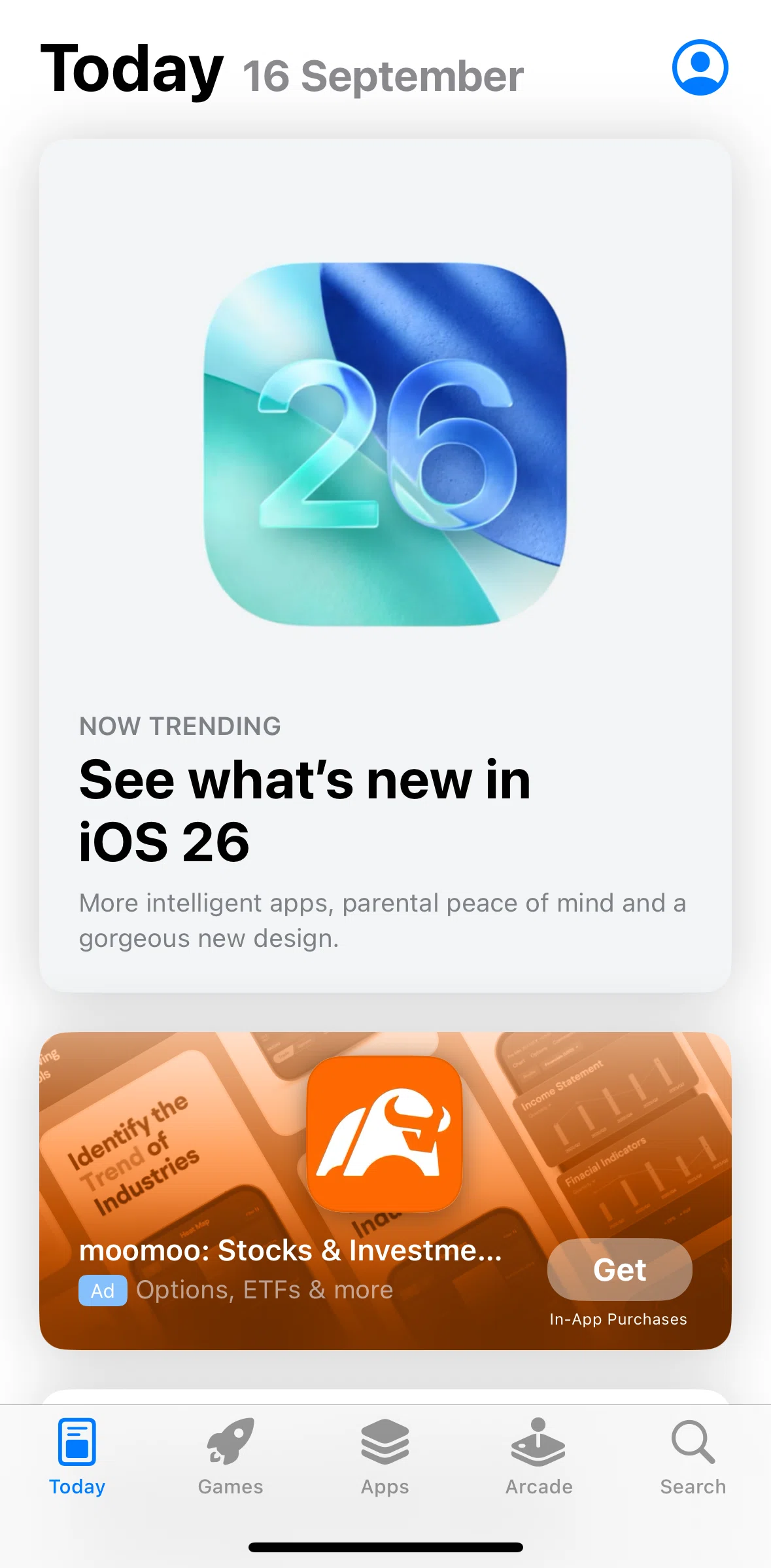 App Store Screen screen in the Onboarding flow