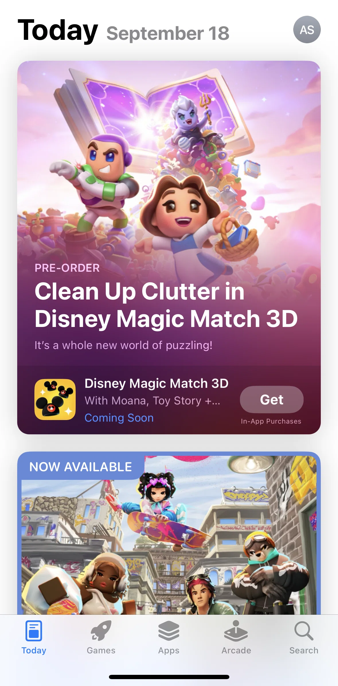 App Store Screen screen in the Story flow