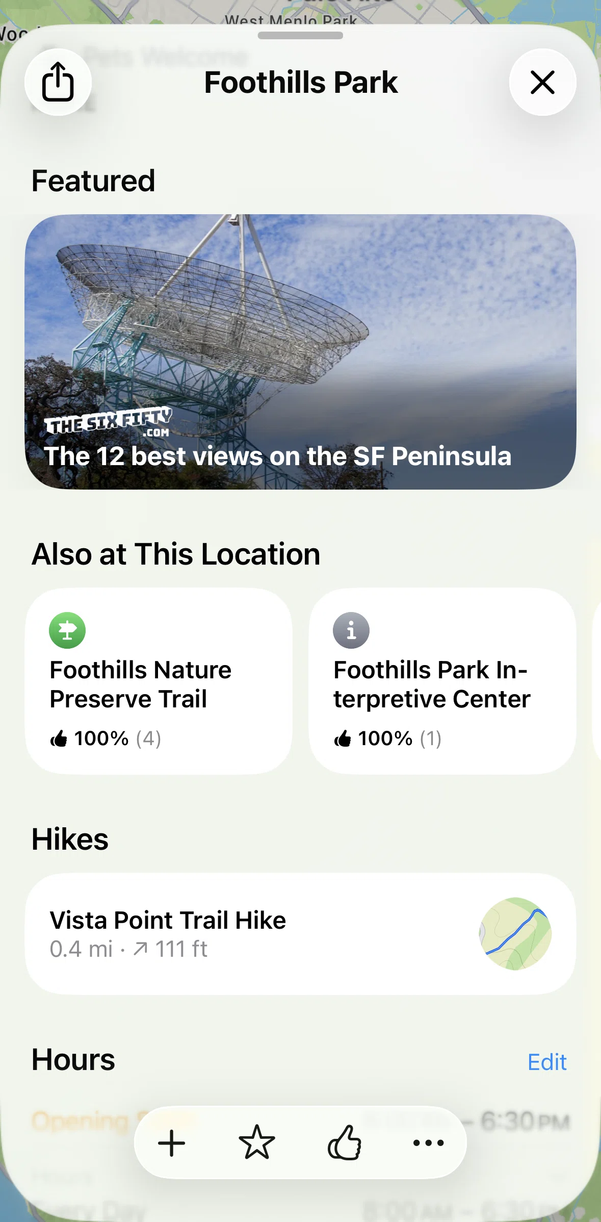Apple Maps Screen screen in the Featured flow