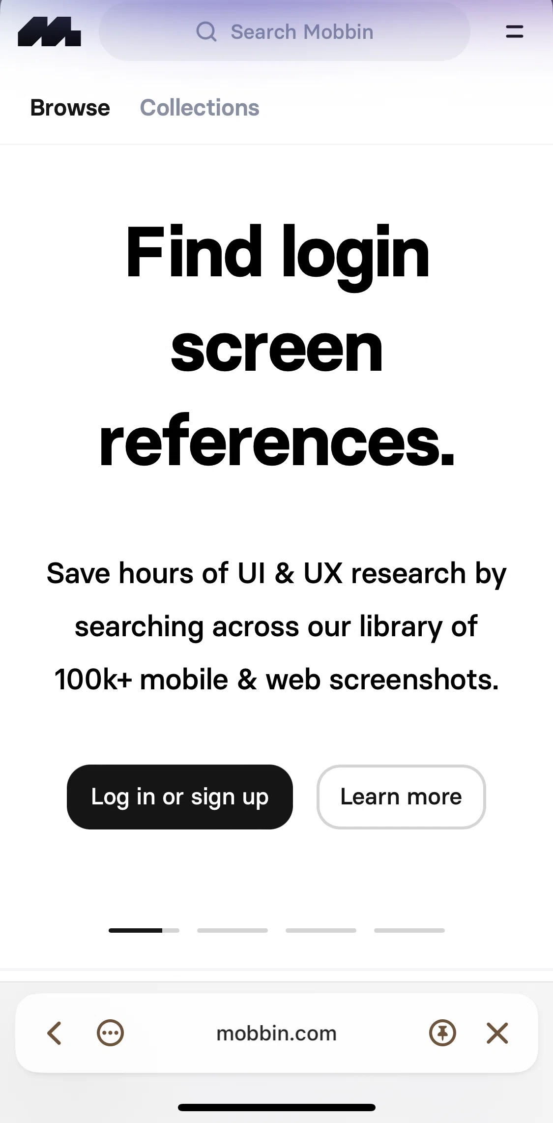 Arc Sidebar Sync Screen screen in the Action option flow