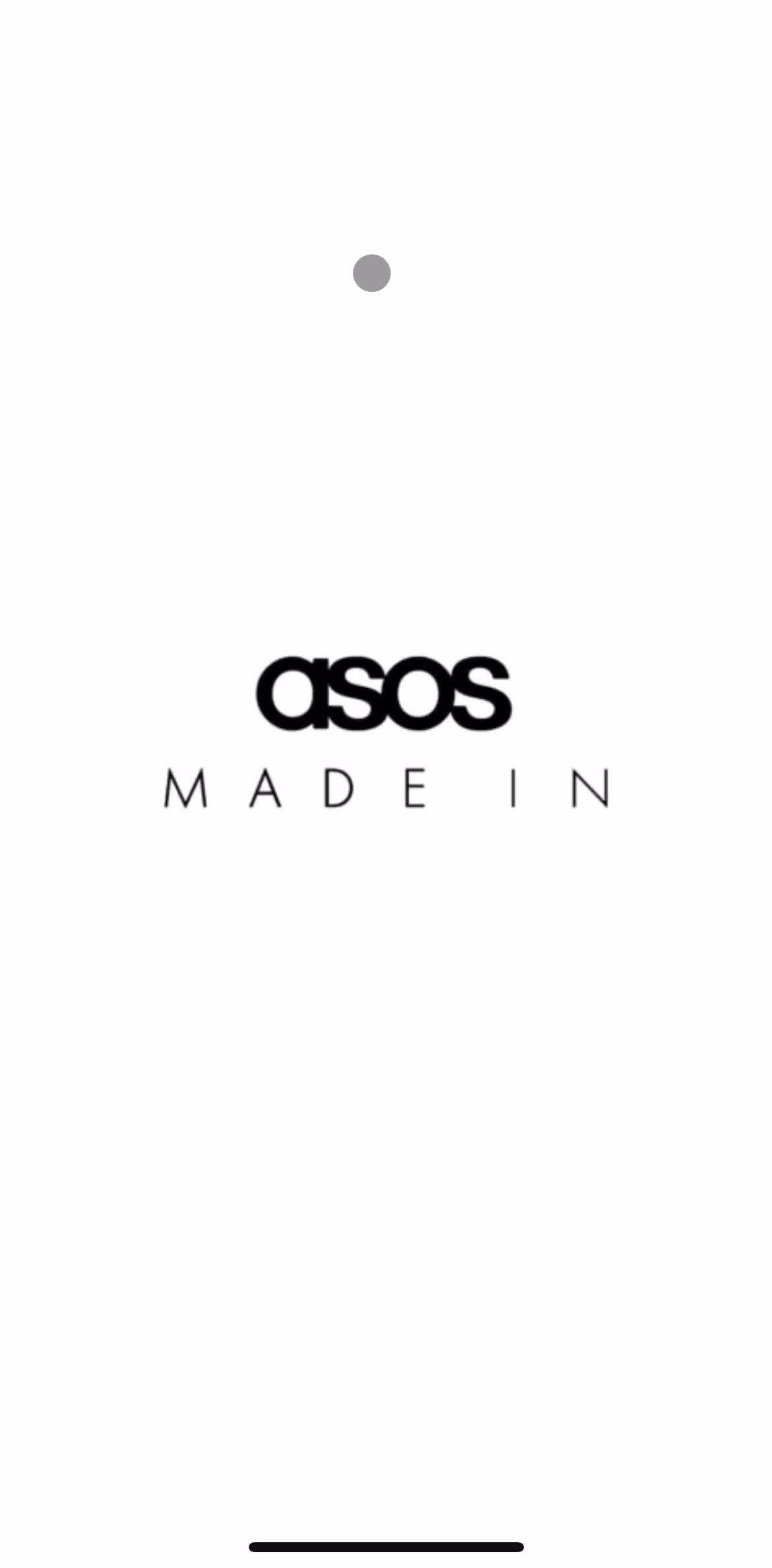 Asoss Screen screen in the Onboarding flow