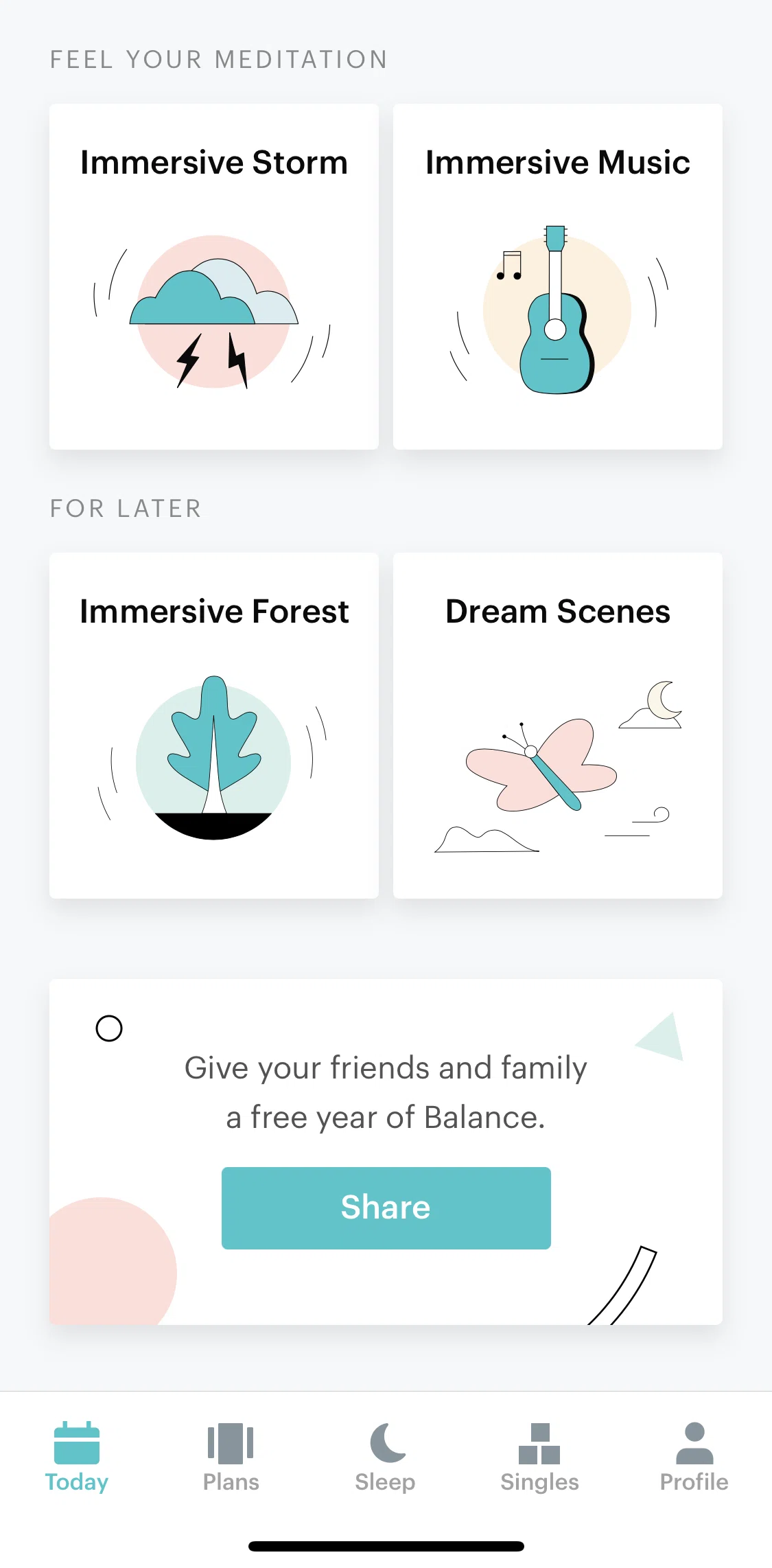 Balance Screen screen in the Inviting friends flow