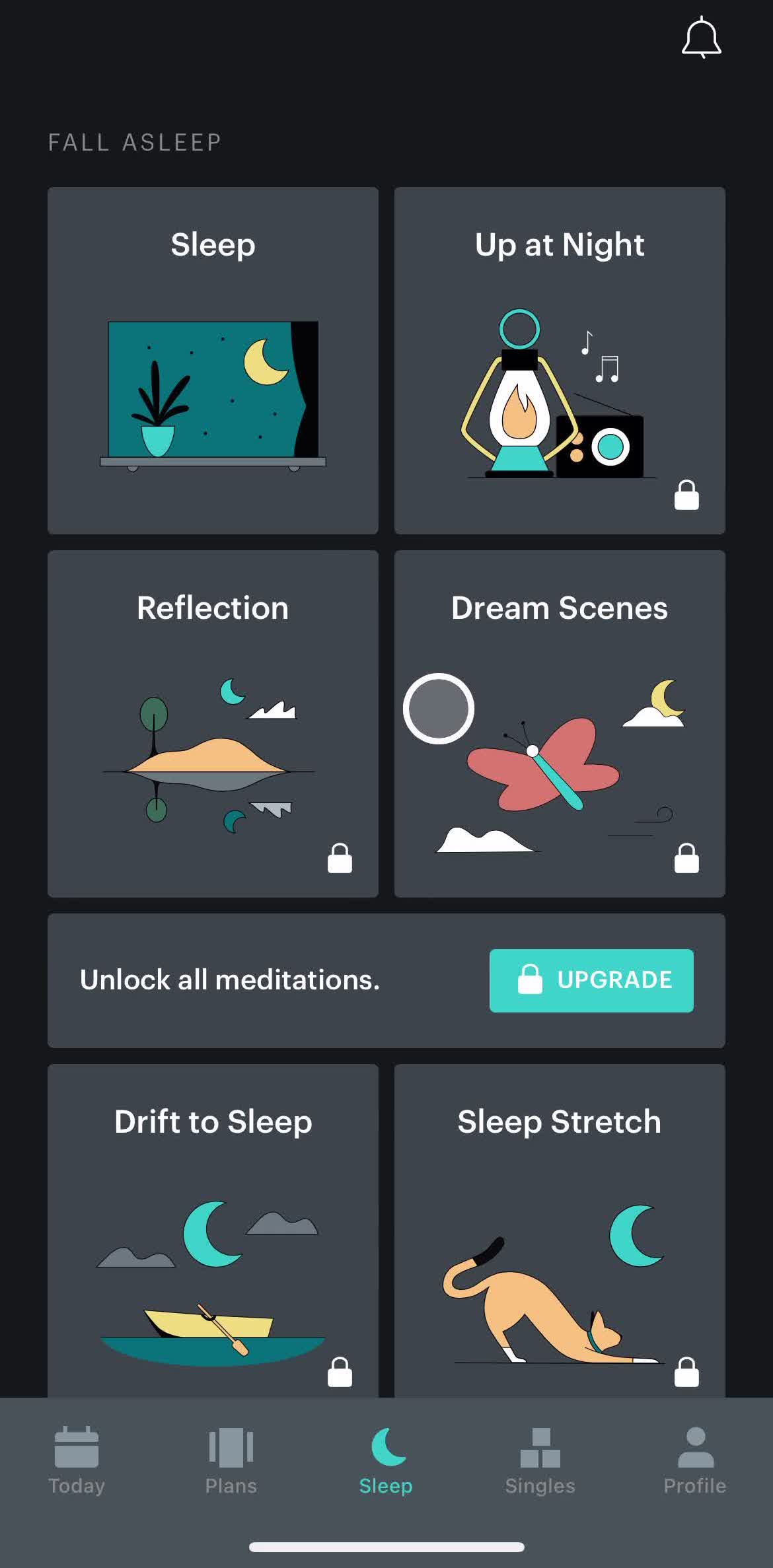 Balance Explore screen in the Upgrading Your Account flow