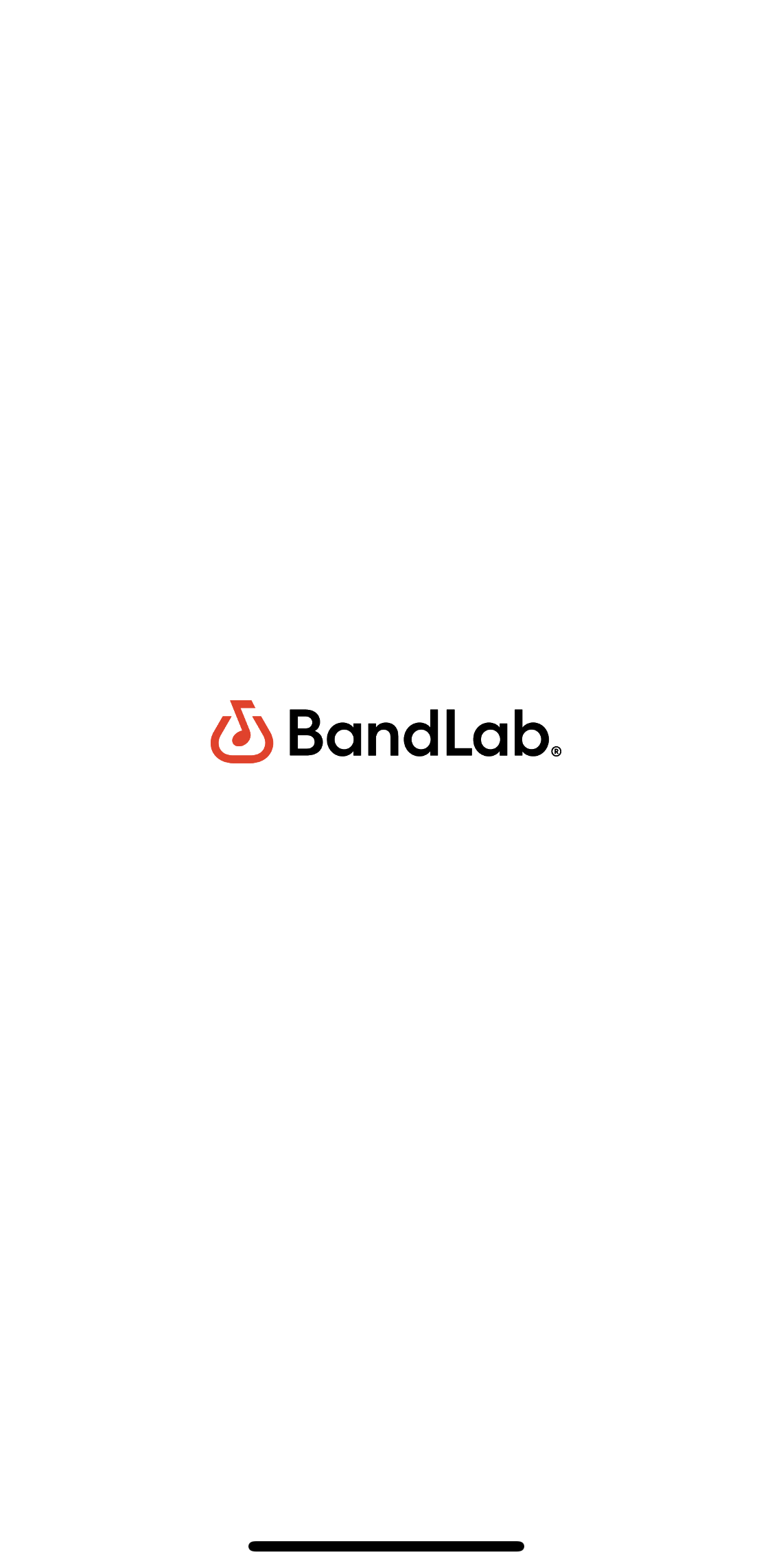 Bandlab Screen screen in the General Browsing flow