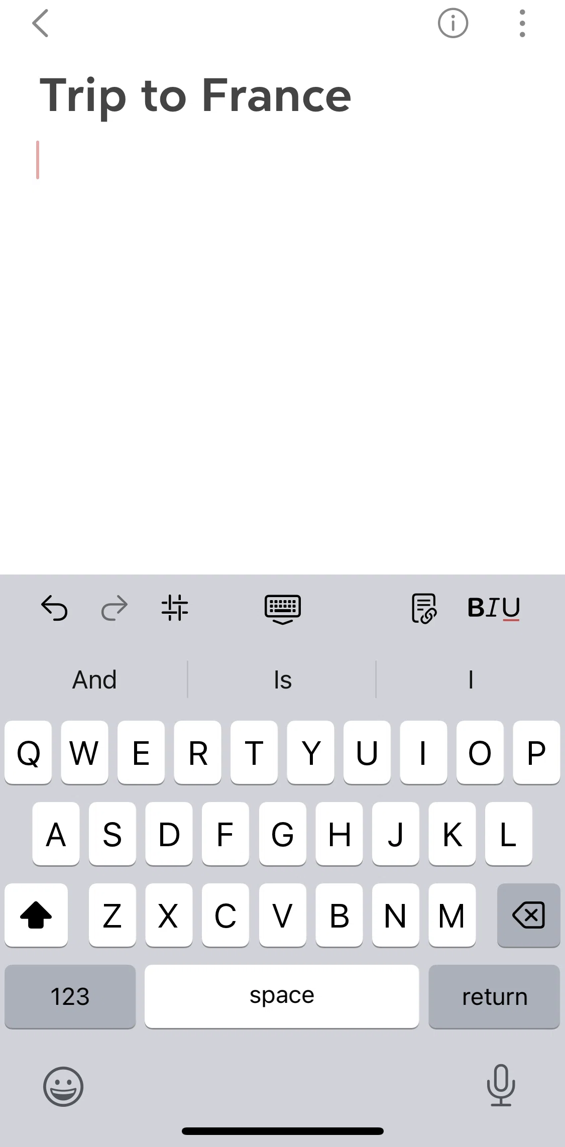 Bear Screen screen in the Adding a tag flow