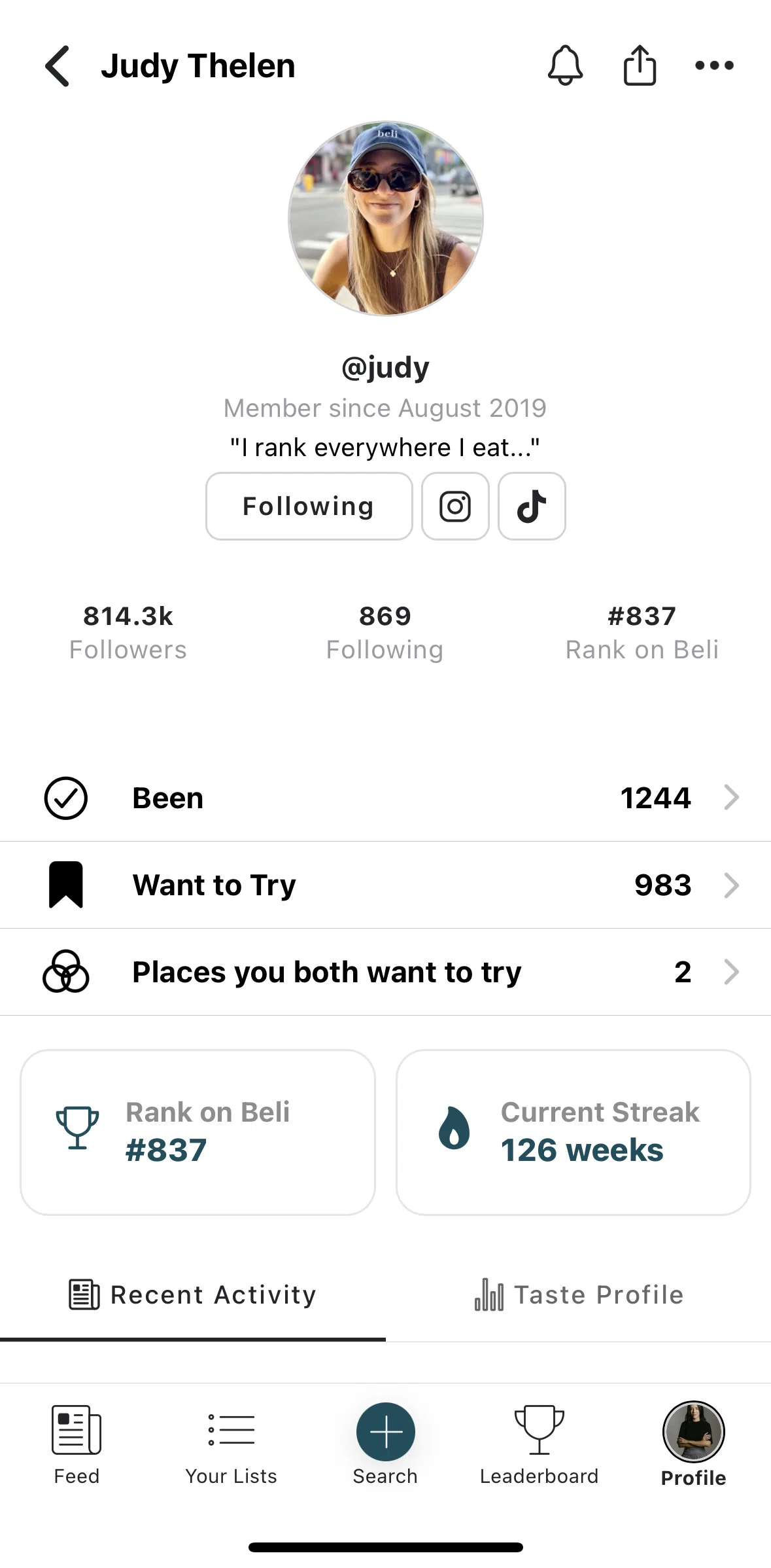 Beli Screen screen in the Enabling user notification flow