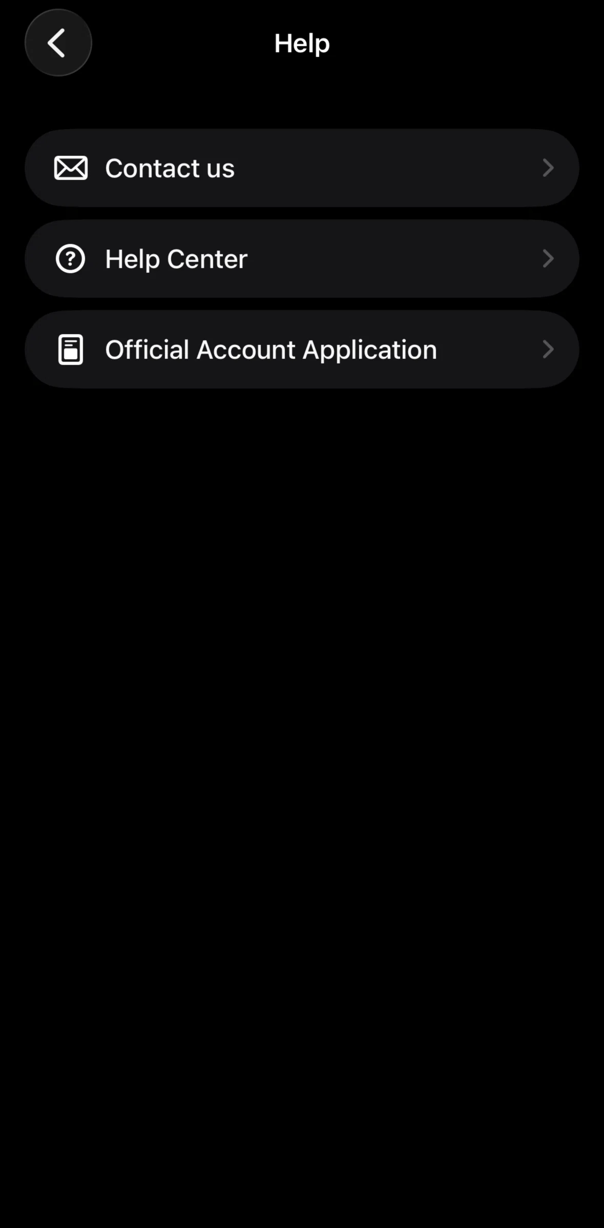 Bereal Screen screen in the FAQ flow
