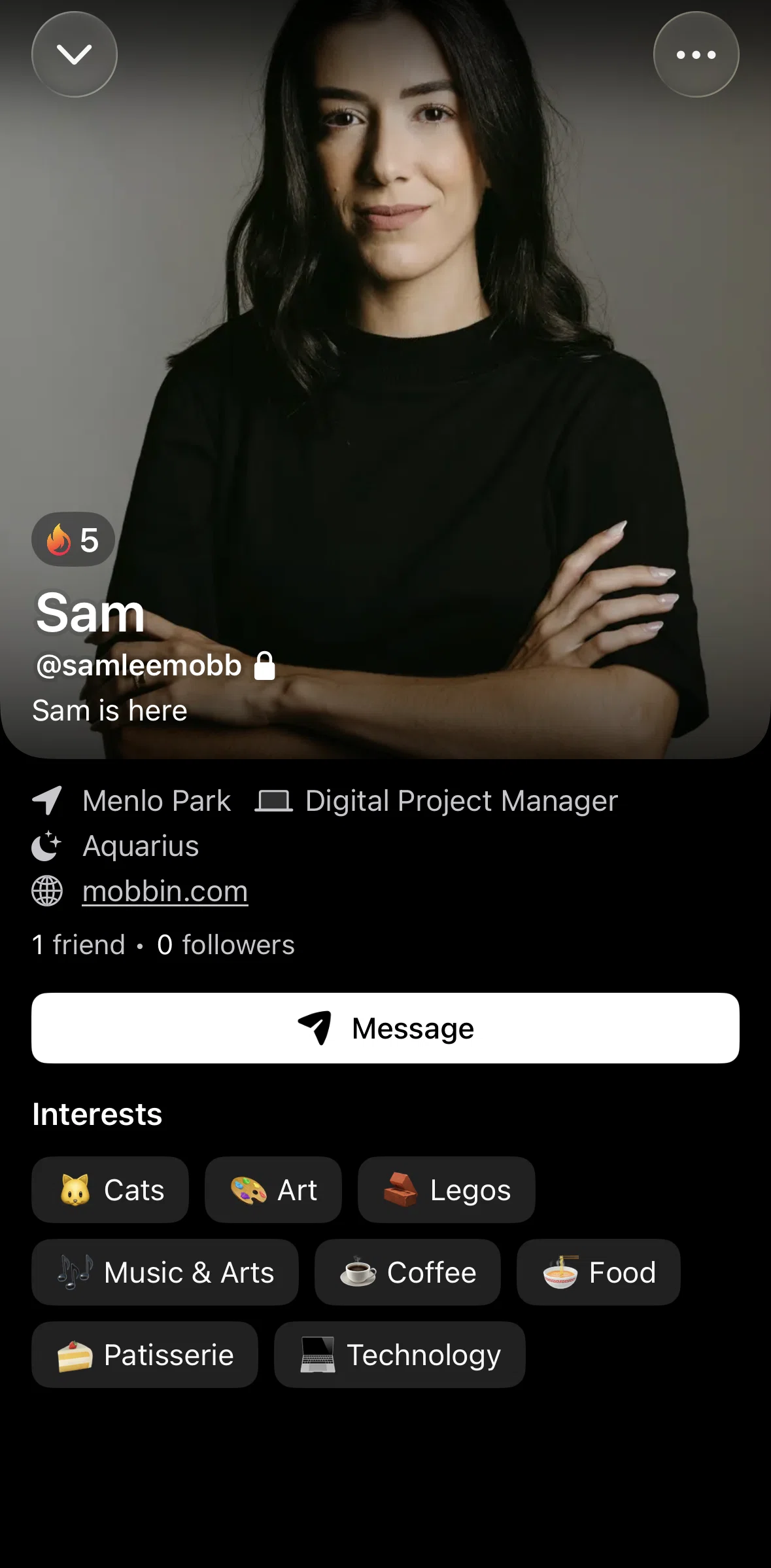 Bereal Screen screen in the Removing a friend flow