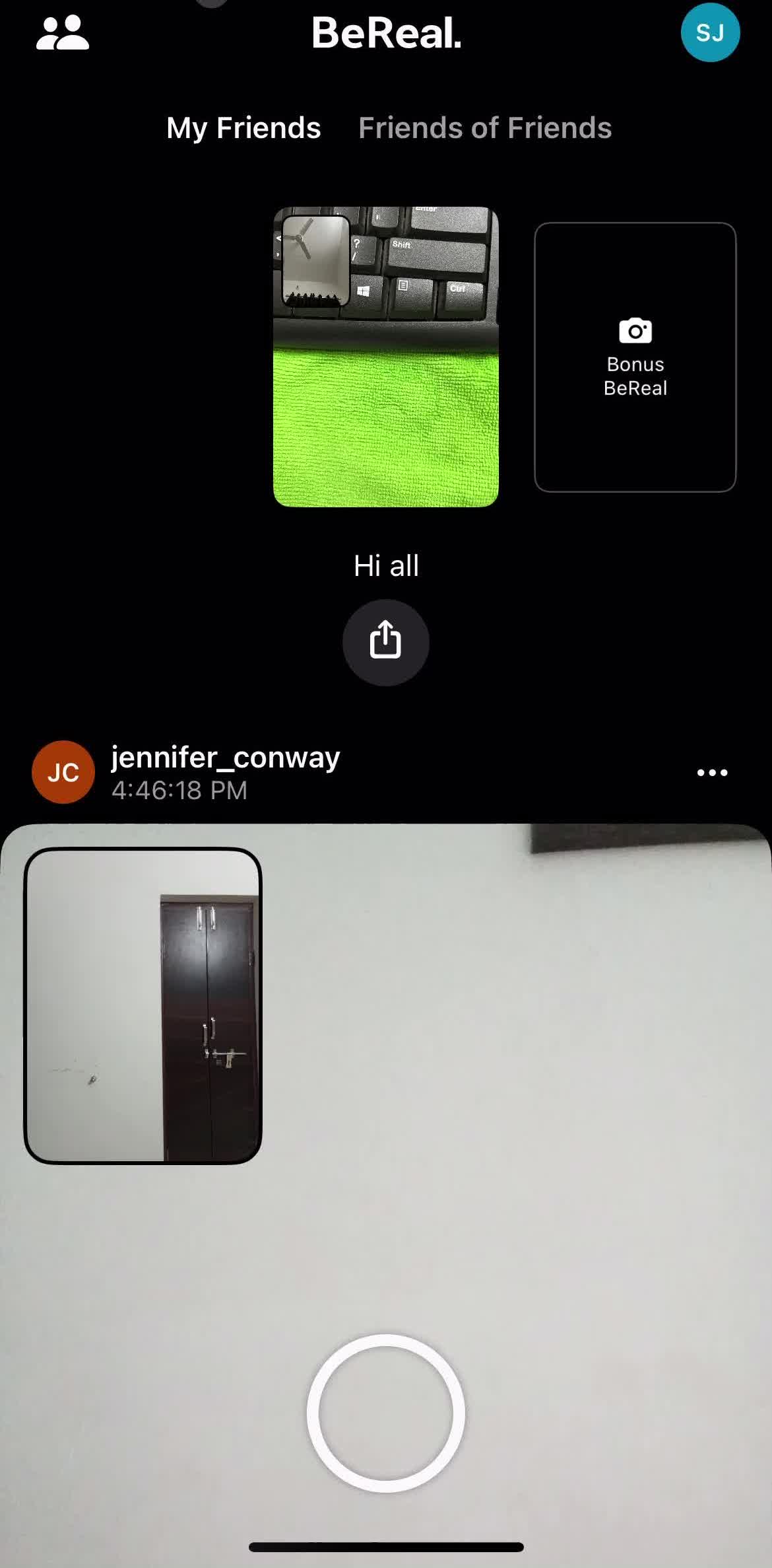 Bereal Updating Your Profile preview