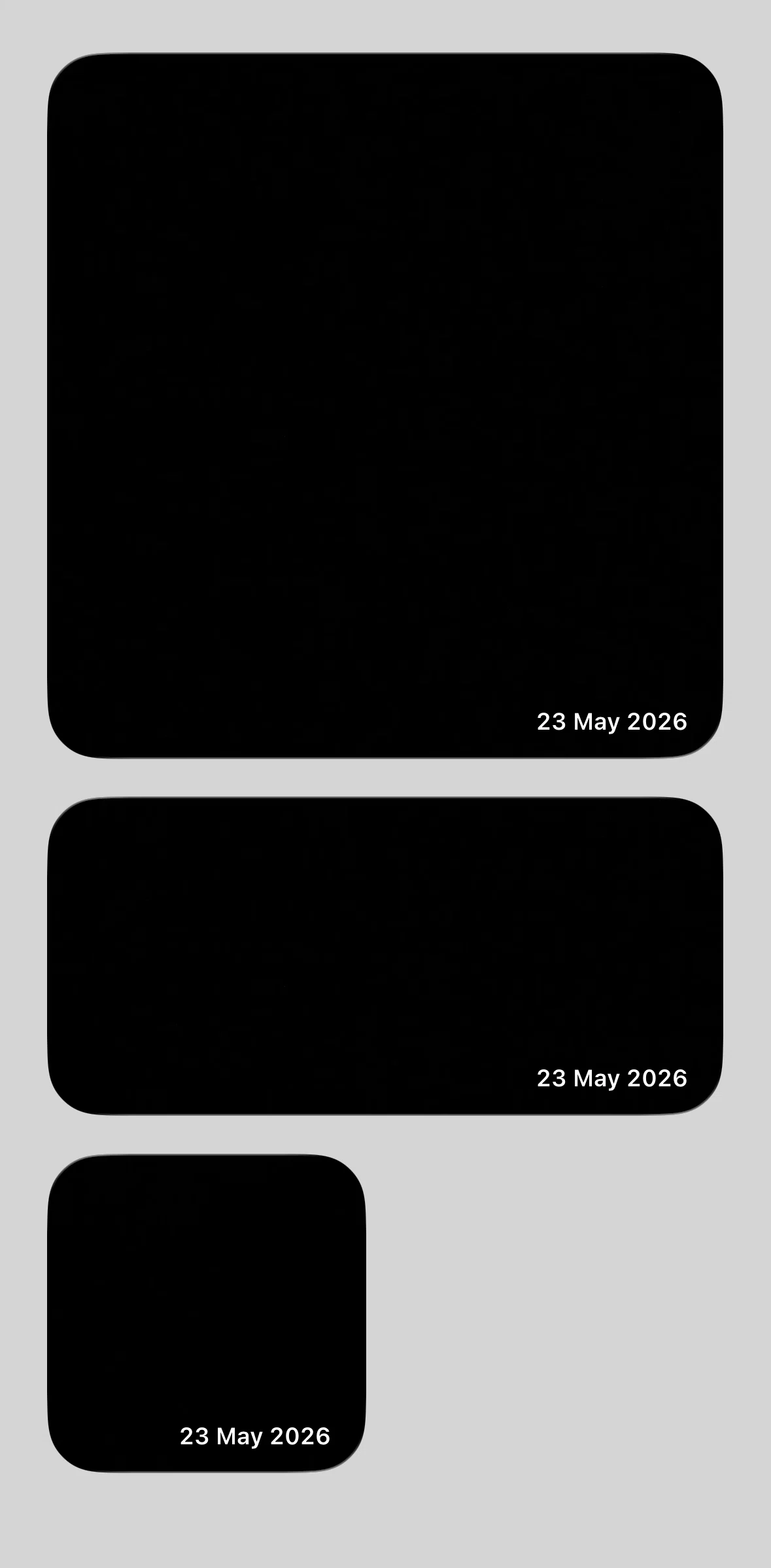 Bereal Screen screen in the Widgets flow