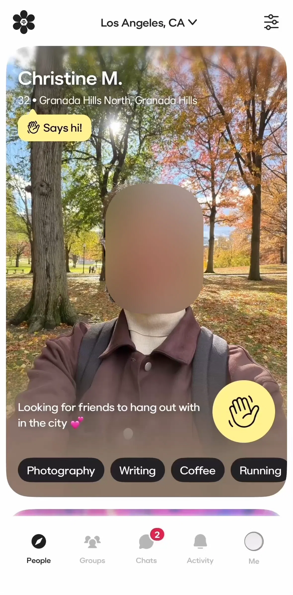 BFF Screen screen in the Changing location flow