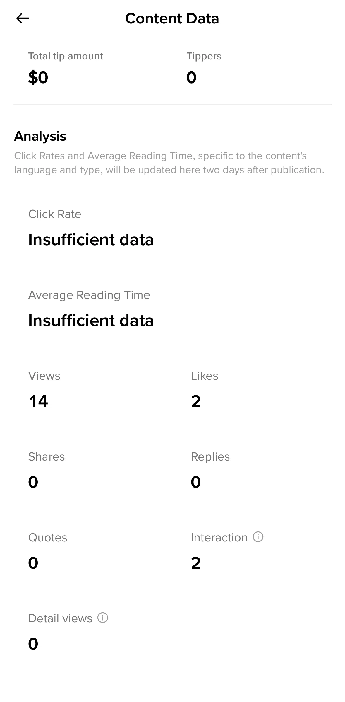 Binance Screen screen in the Information flow