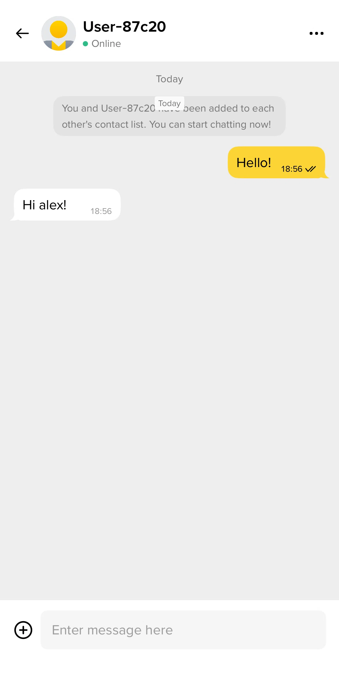 Binance Screen screen in the Sending a coin position flow