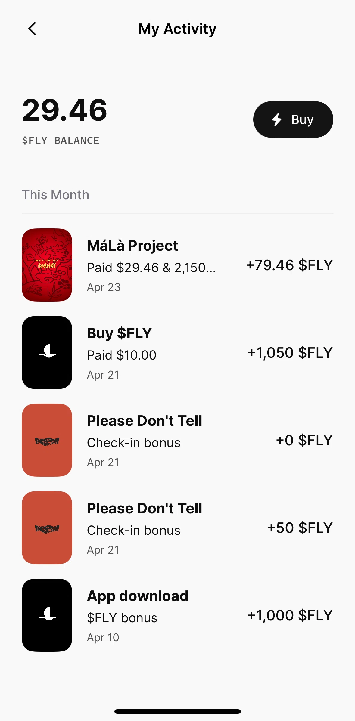 Blackbird Screen screen in the Transaction detail flow