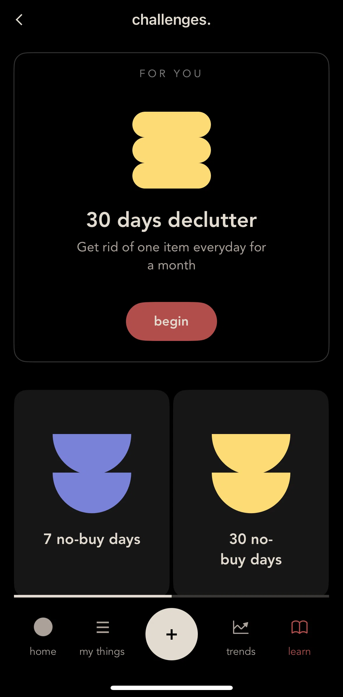 bless. Screen screen in the Starting a challenge flow