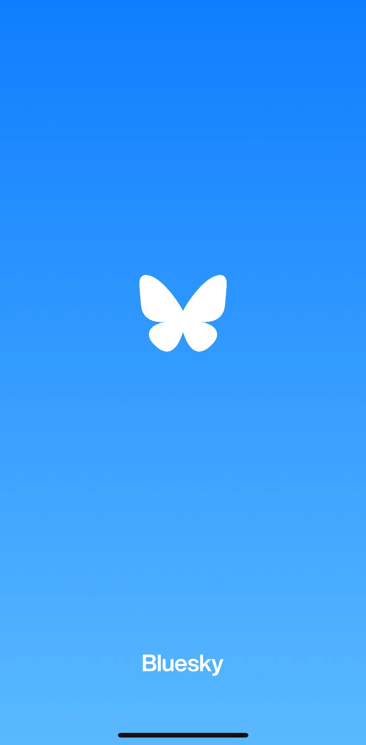 Bluesky Social Screen screen in the Onboarding flow