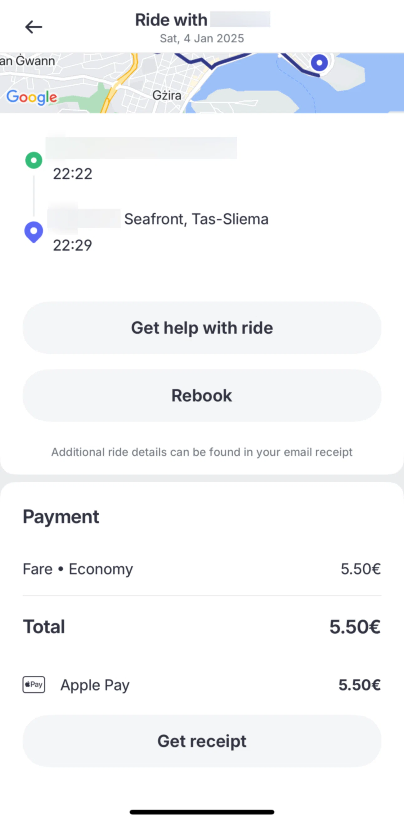 Bolt Screen screen in the Downloading receipt flow