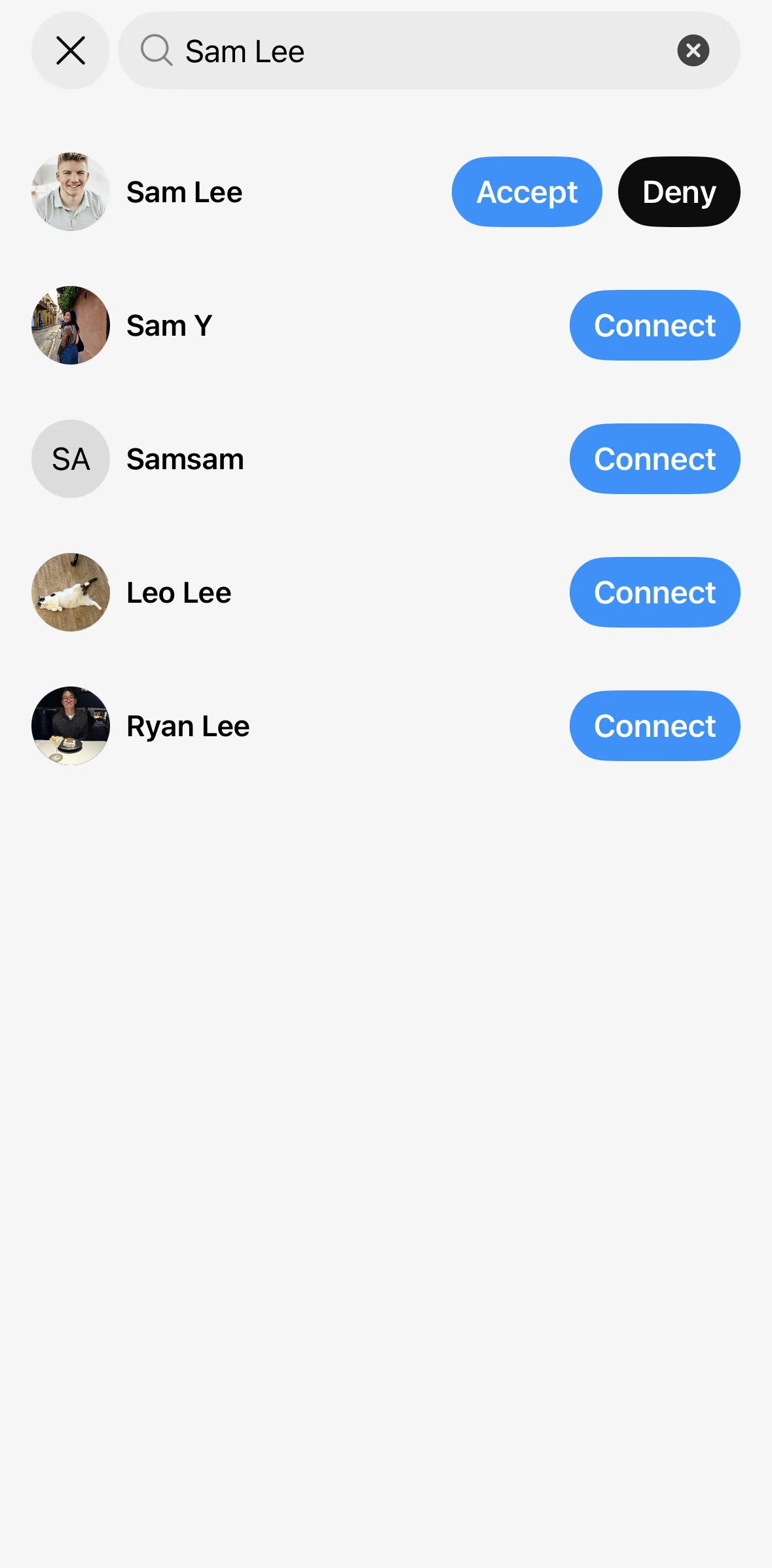 Bond Screen screen in the Accepting a connect request flow