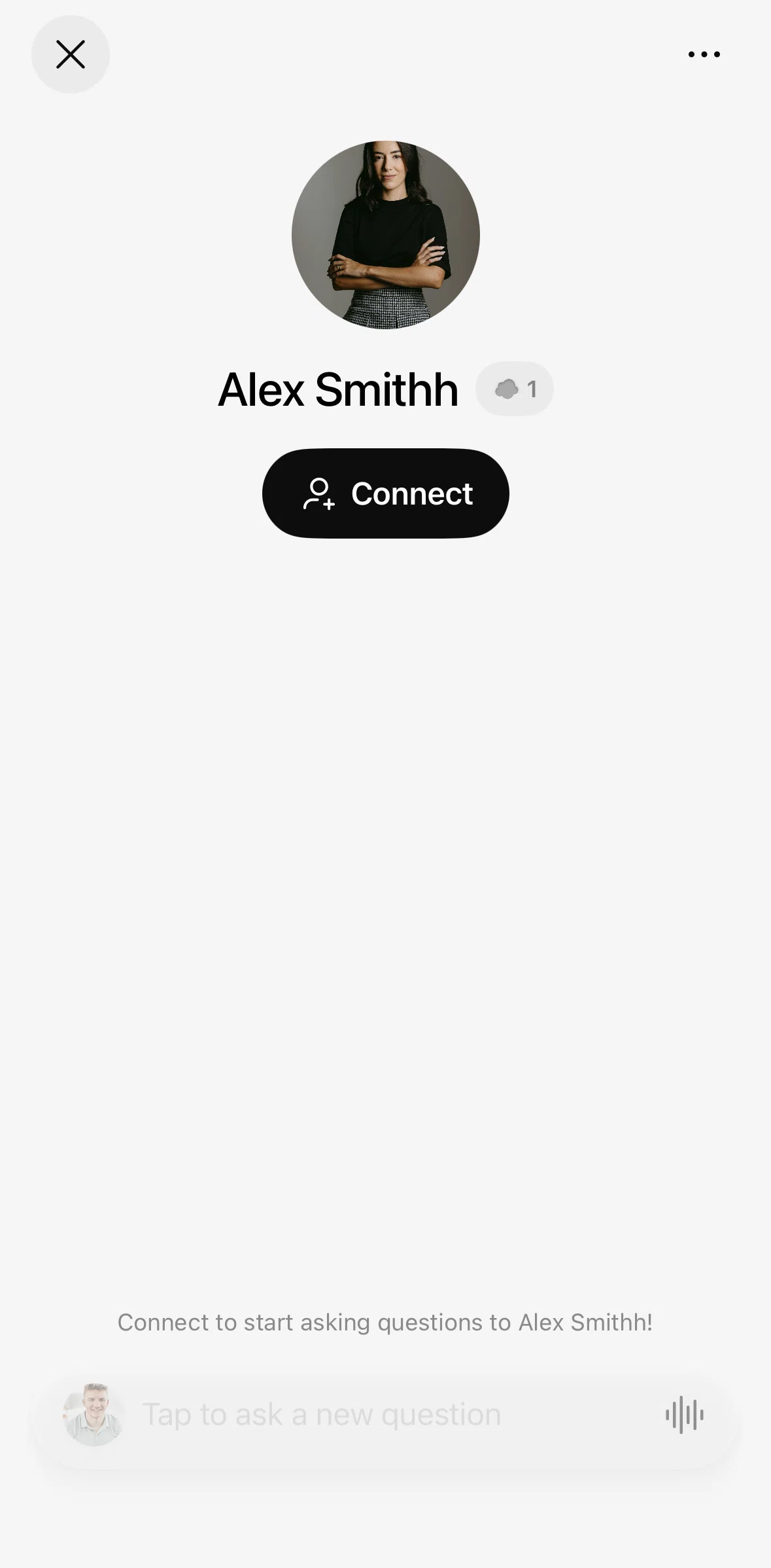 Bond Screen screen in the Sending a connect request flow