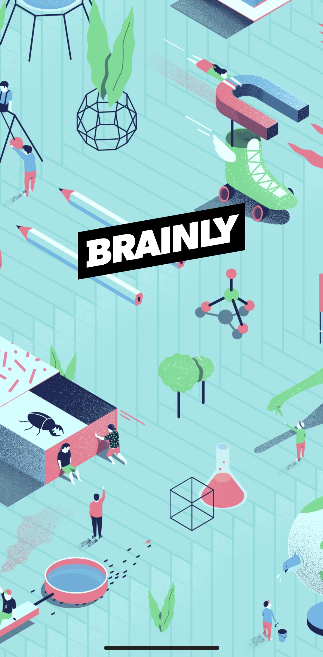 Brainly Screen screen in the Onboarding flow