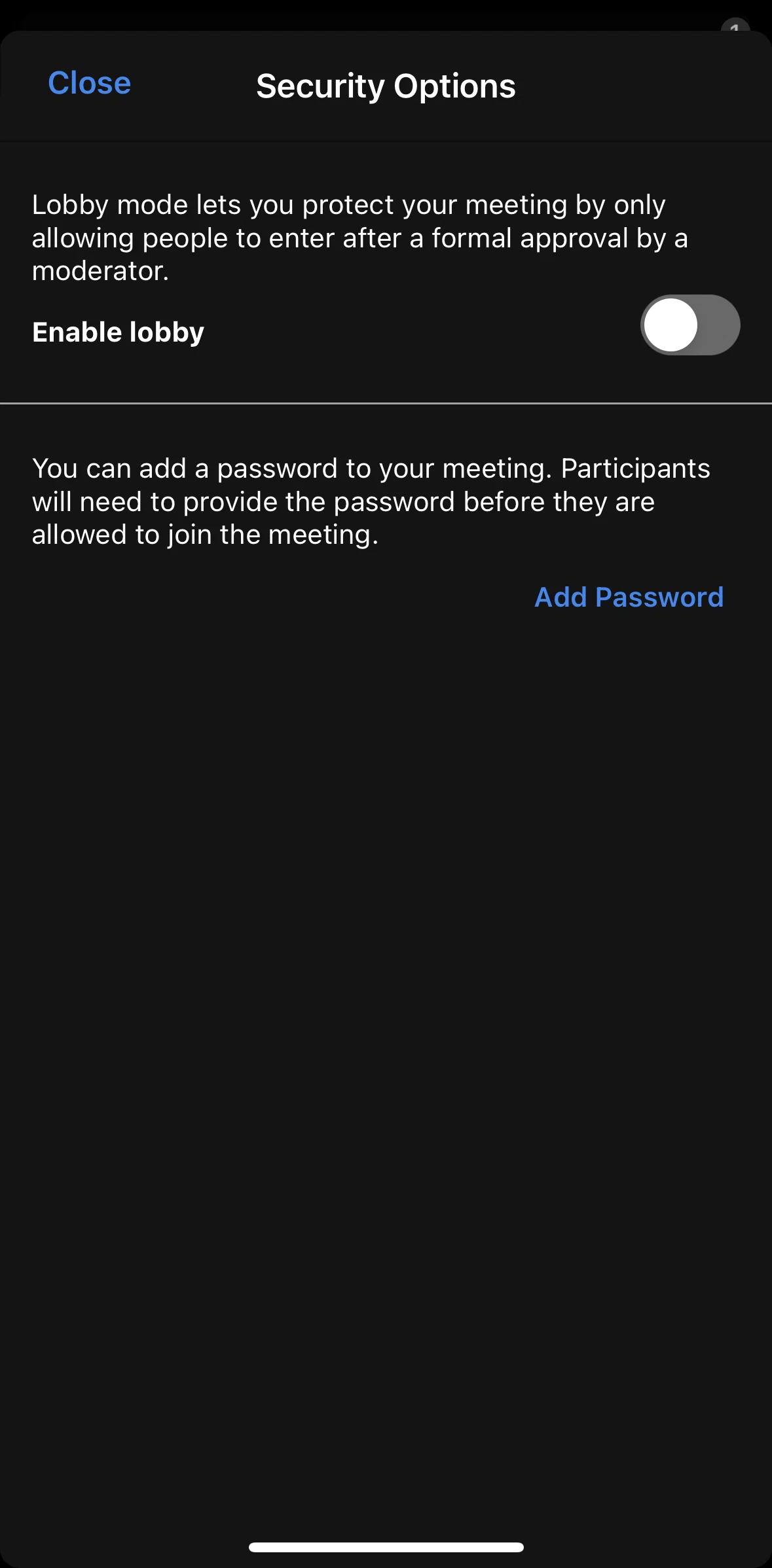 Brave Browser Screen screen in the Adding a password flow